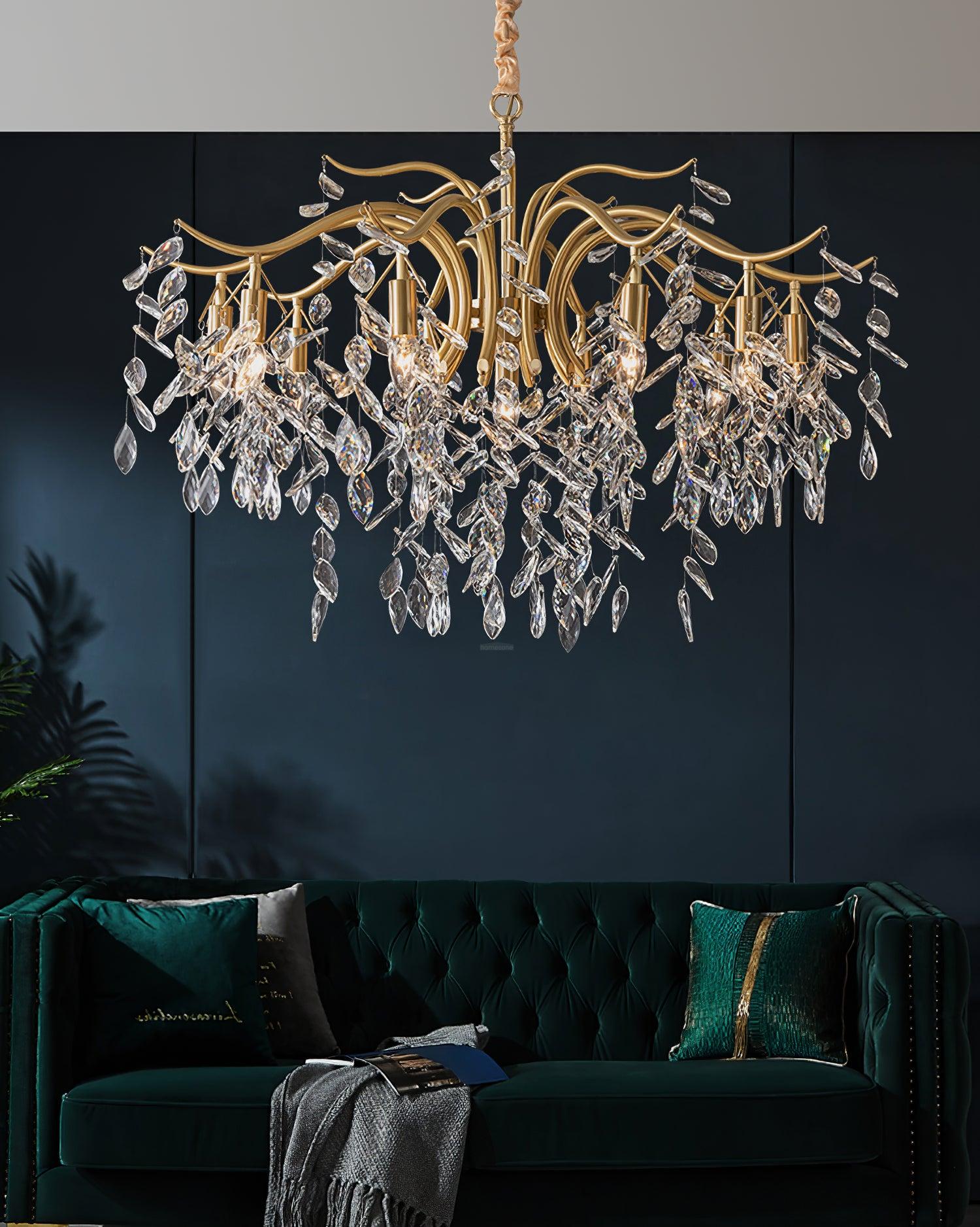 Dorale Chandelier with 7/9/11 heads - Luxehomezone