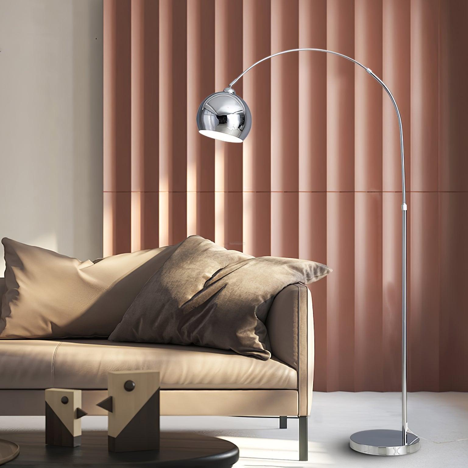 Angle Floor Lamp ∅ 43.3″ - Bent-1-Luxehomezone
