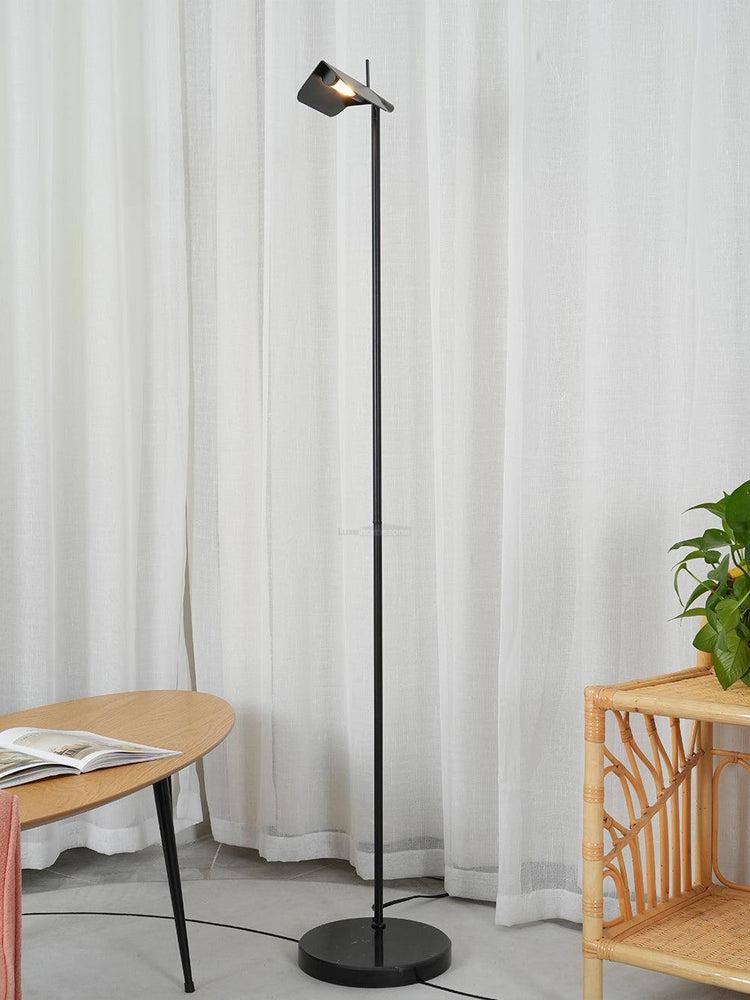 Pivot Ease Floor Lamp  ∅ 11.8″ - Industrial-1-Luxehomezone