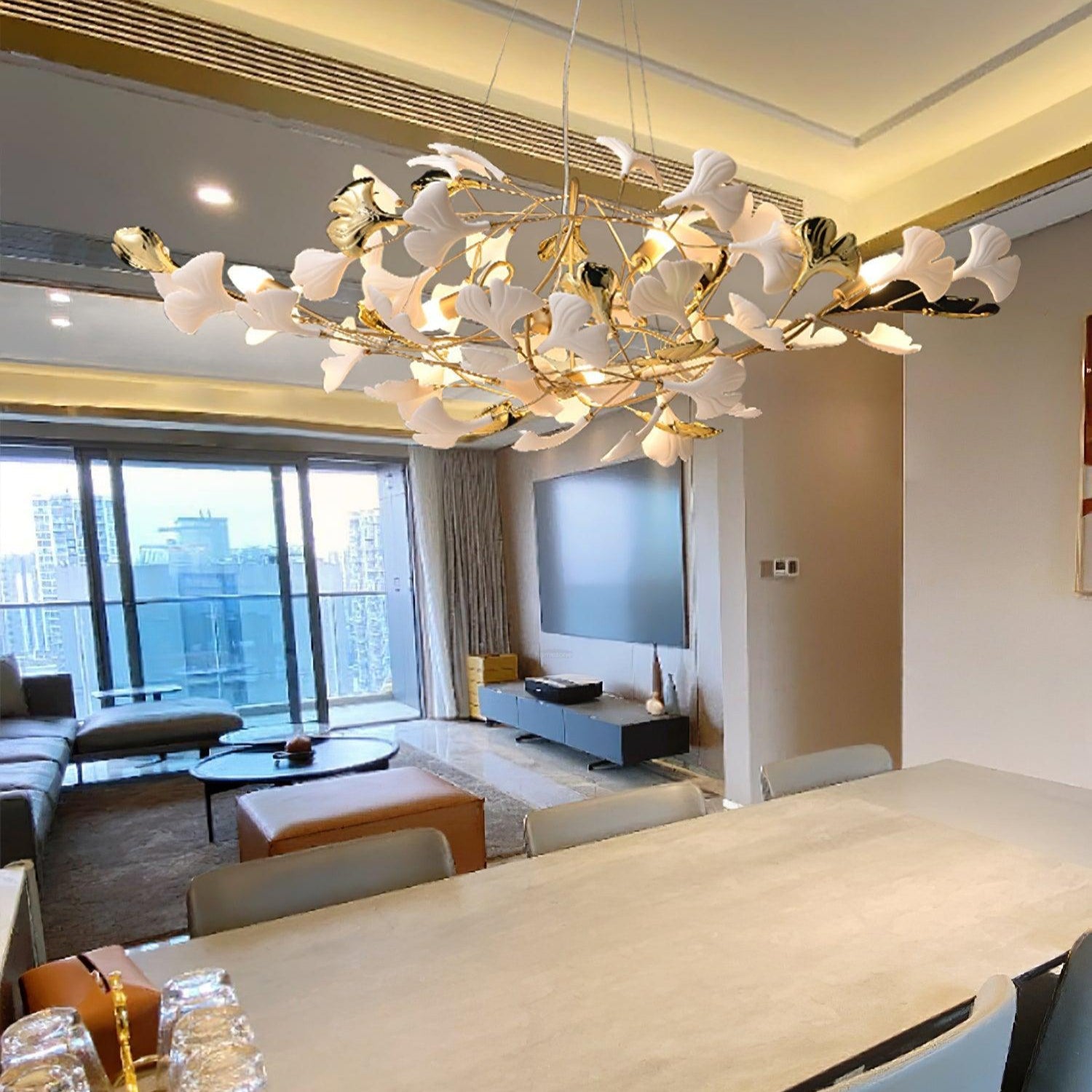 Gingko Chandelier Style S - Gingko, Gingko Chandelier-1-Luxehomezone