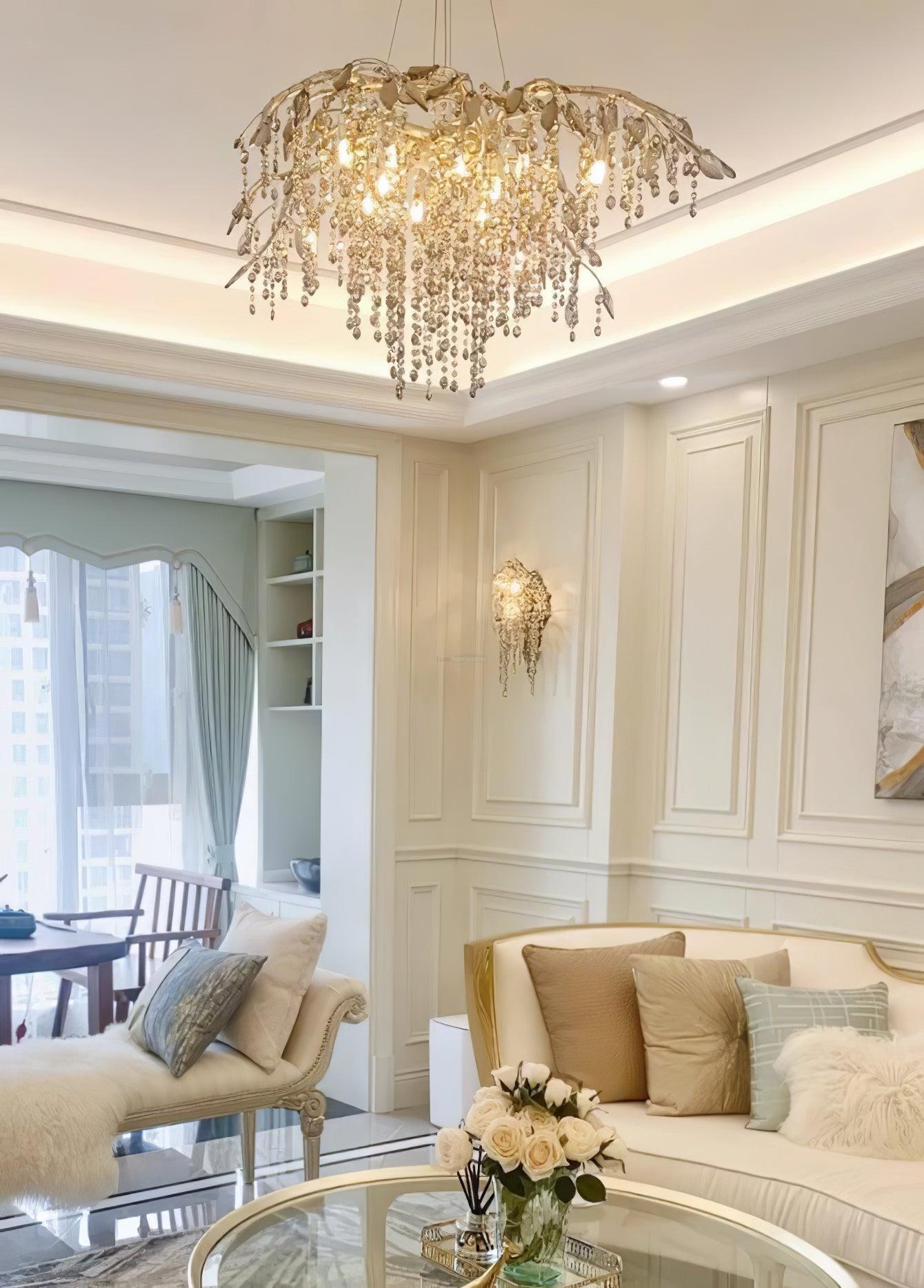 Autumn Twilight Round/Linear Chandelier - Branch-1-Luxehomezone