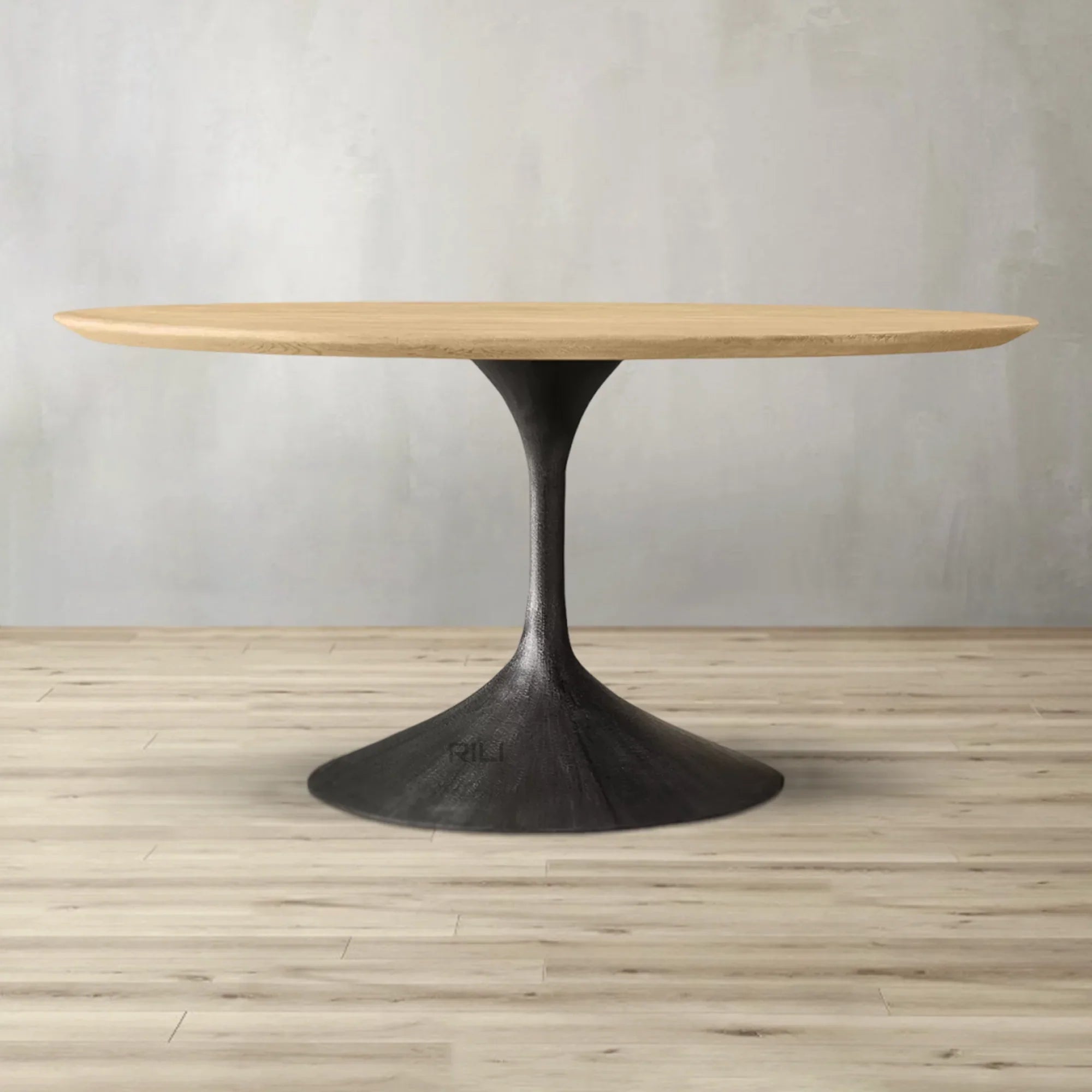 Aero Wood Round Dining Table
