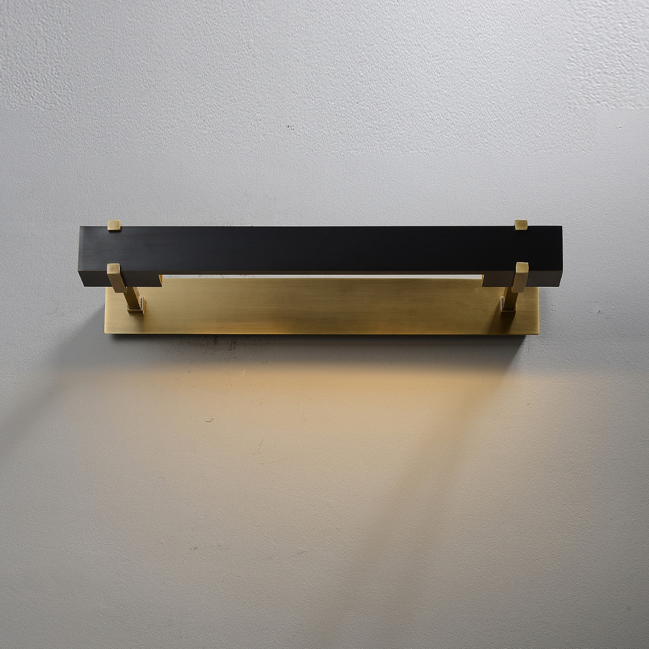 Black Rectangular Box Wall Sconce