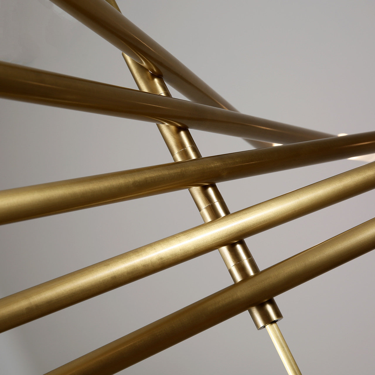 Rotatable Plus Patrick Chandelier 10 Lights Brass