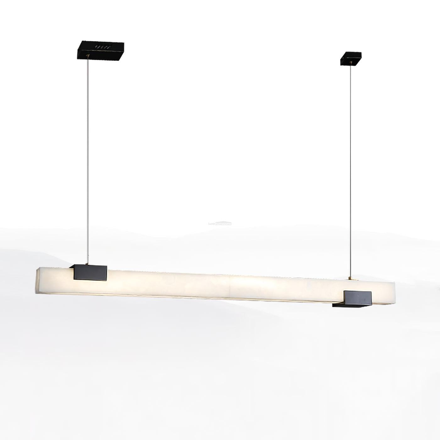 Maurizio Alabaster Linear Chandelier