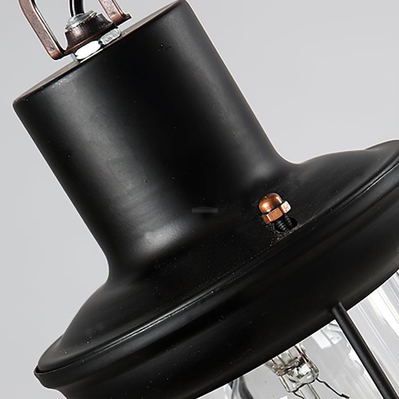 Vintage Wooden Glass Chandeliers - Luxehomezone