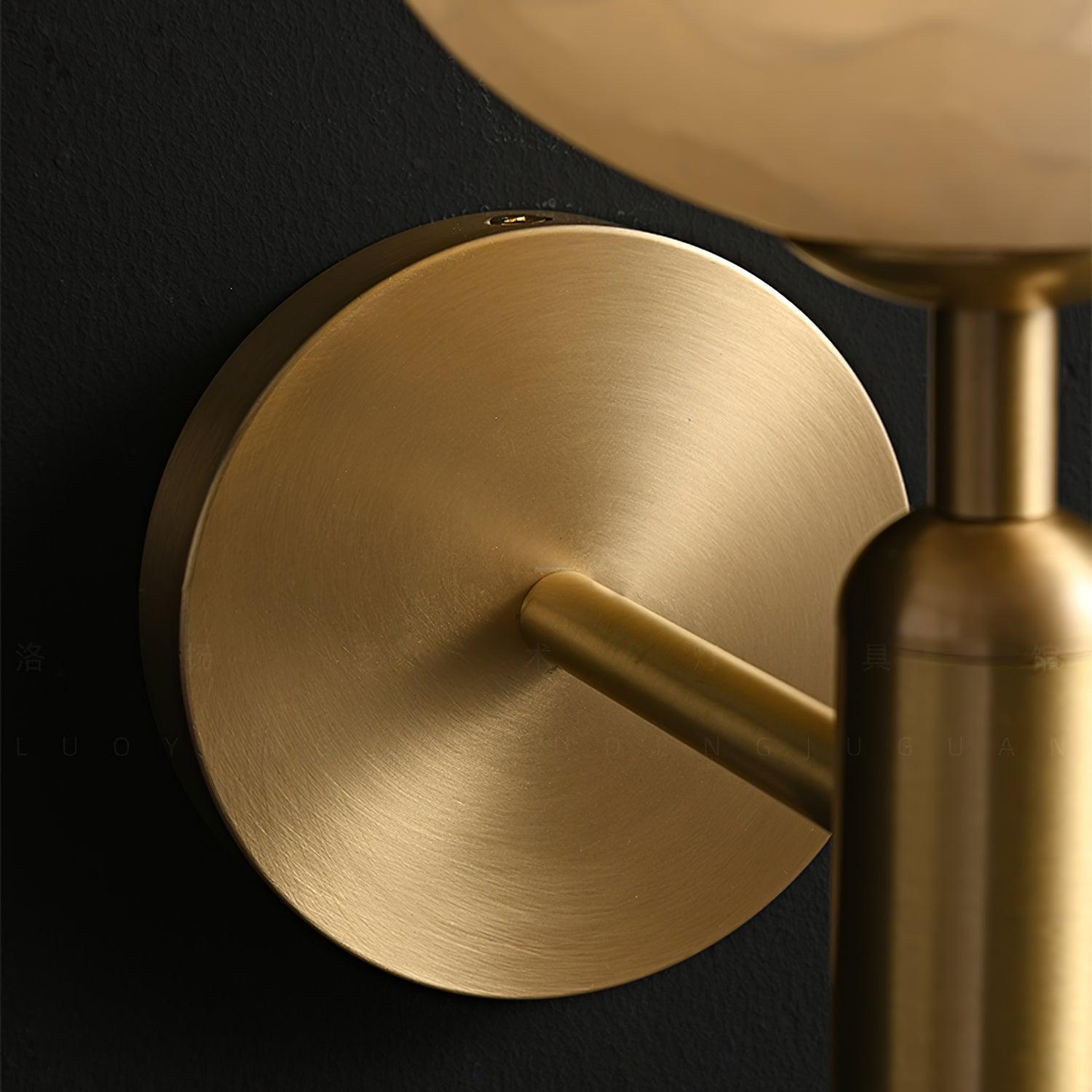 Mian Wall Sconce Alabaster - Alabaster, Alabaster Wall Lamp-1-Luxehomezone