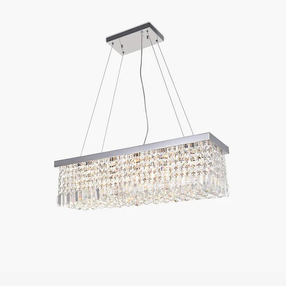 Crystal Long Canopy Chandelier - Crystals, Tassel-1-Luxehomezone