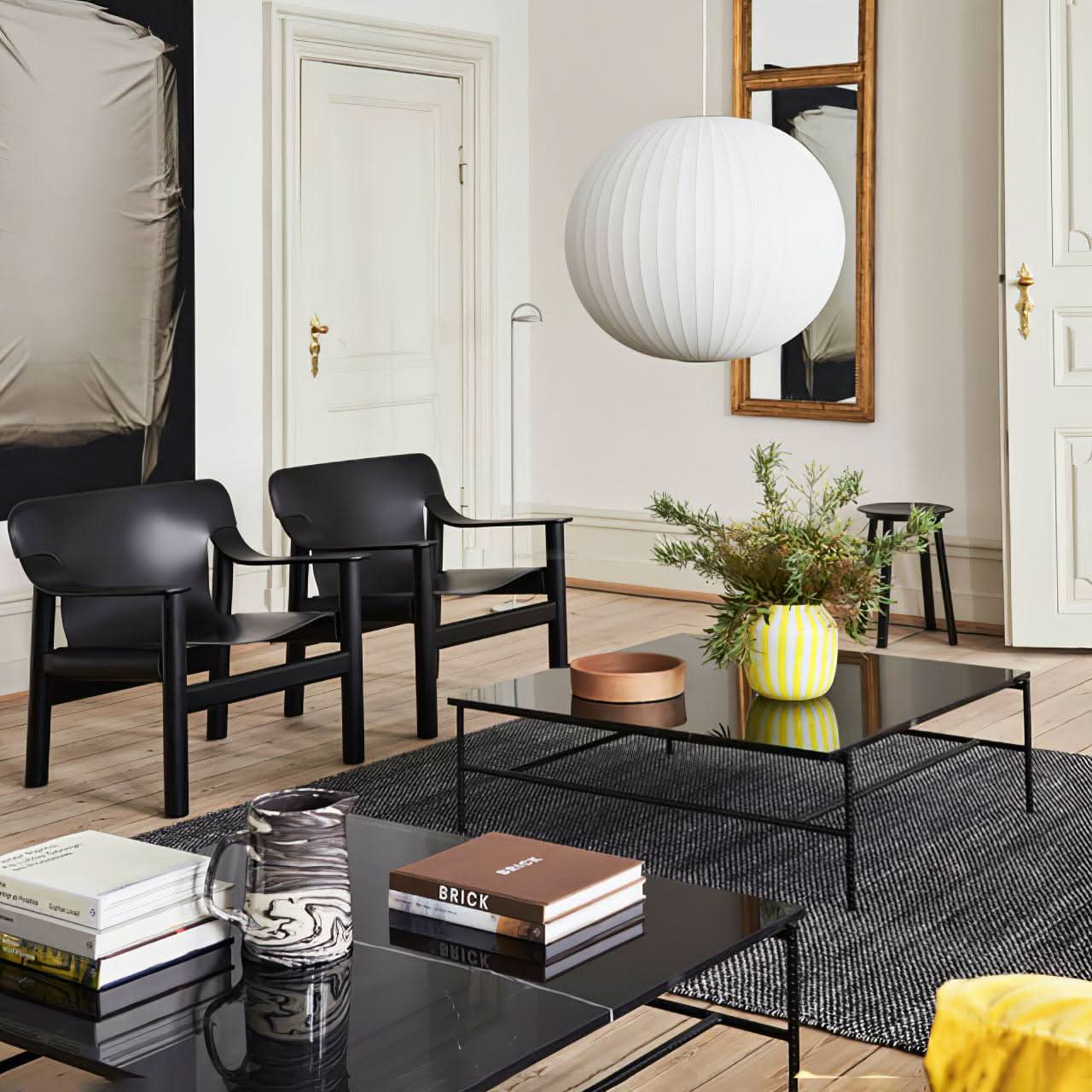 Bubble Pendant Light with Artificial Silk Lampshade - Luxehomezone