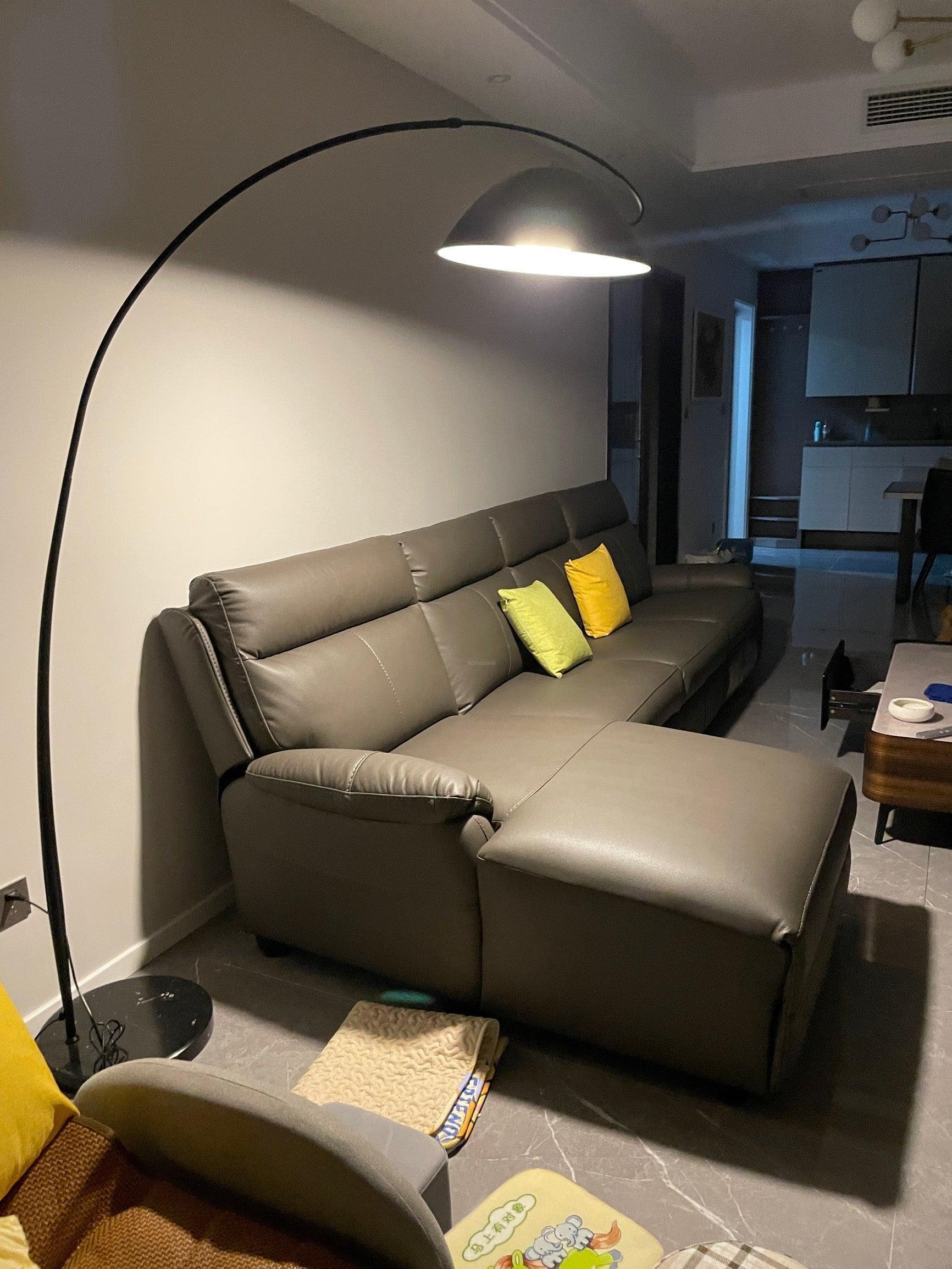 Pluma Floor Lamp ∅ 57.5″ - Bent-1-Luxehomezone