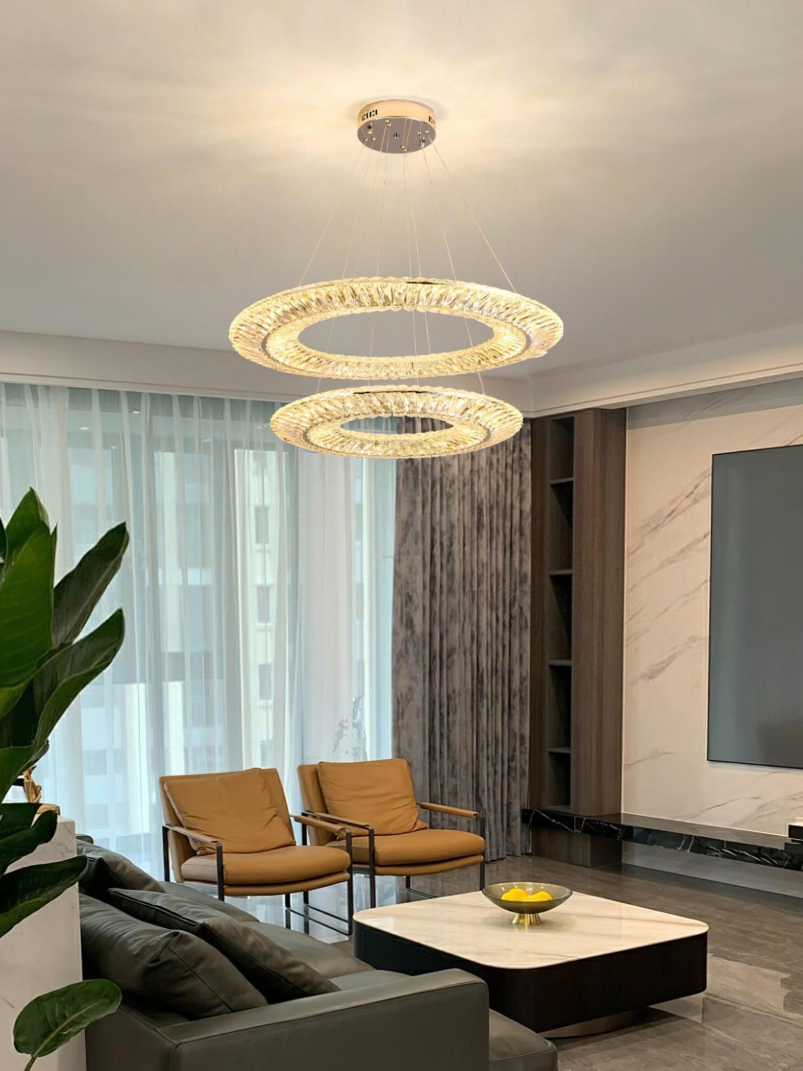 Tanager Geometric Round/Square Chandelier