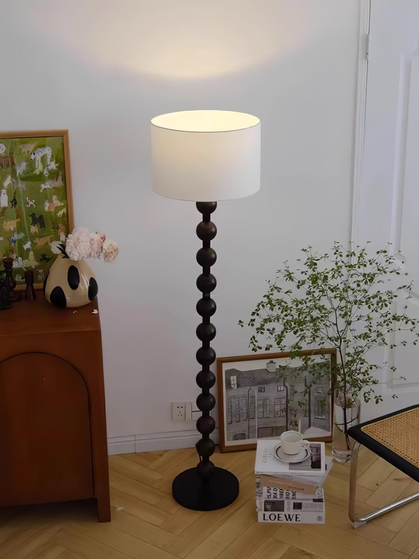 Hugo Barbell Floor Lamp  ∅ 15.7″ - Luxehomezone