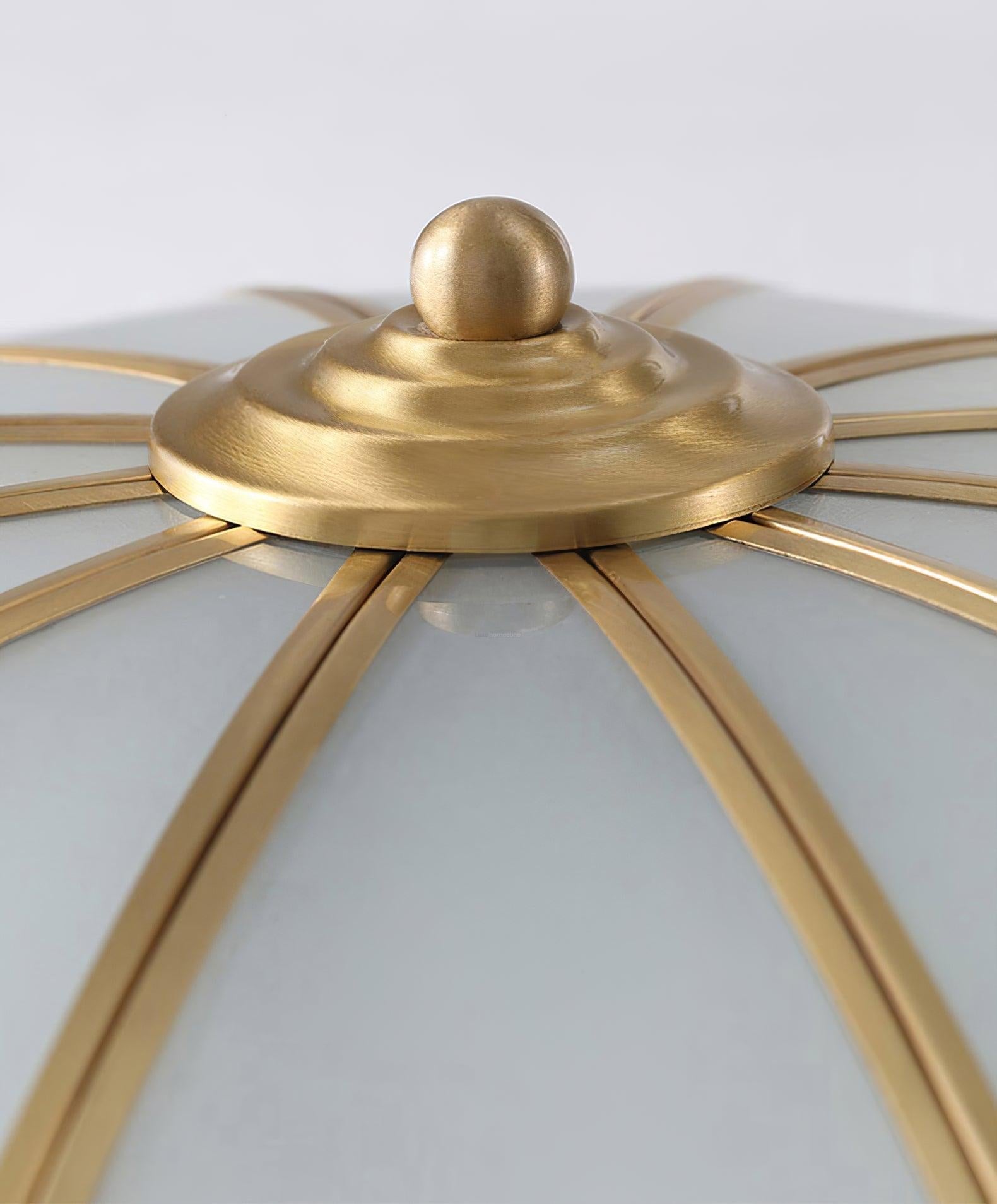 Flower Shape Glass Recessed Ceiling Light-Glass Flush Mount - Flush Mounts, Optimized-1-Luxehomezone