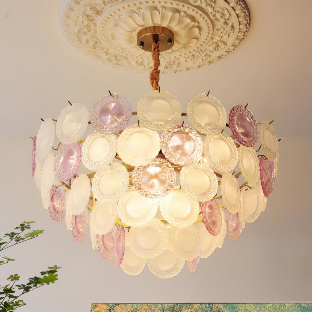 Rainbow Chandelier with Round/Long canopy - Luxehomezone