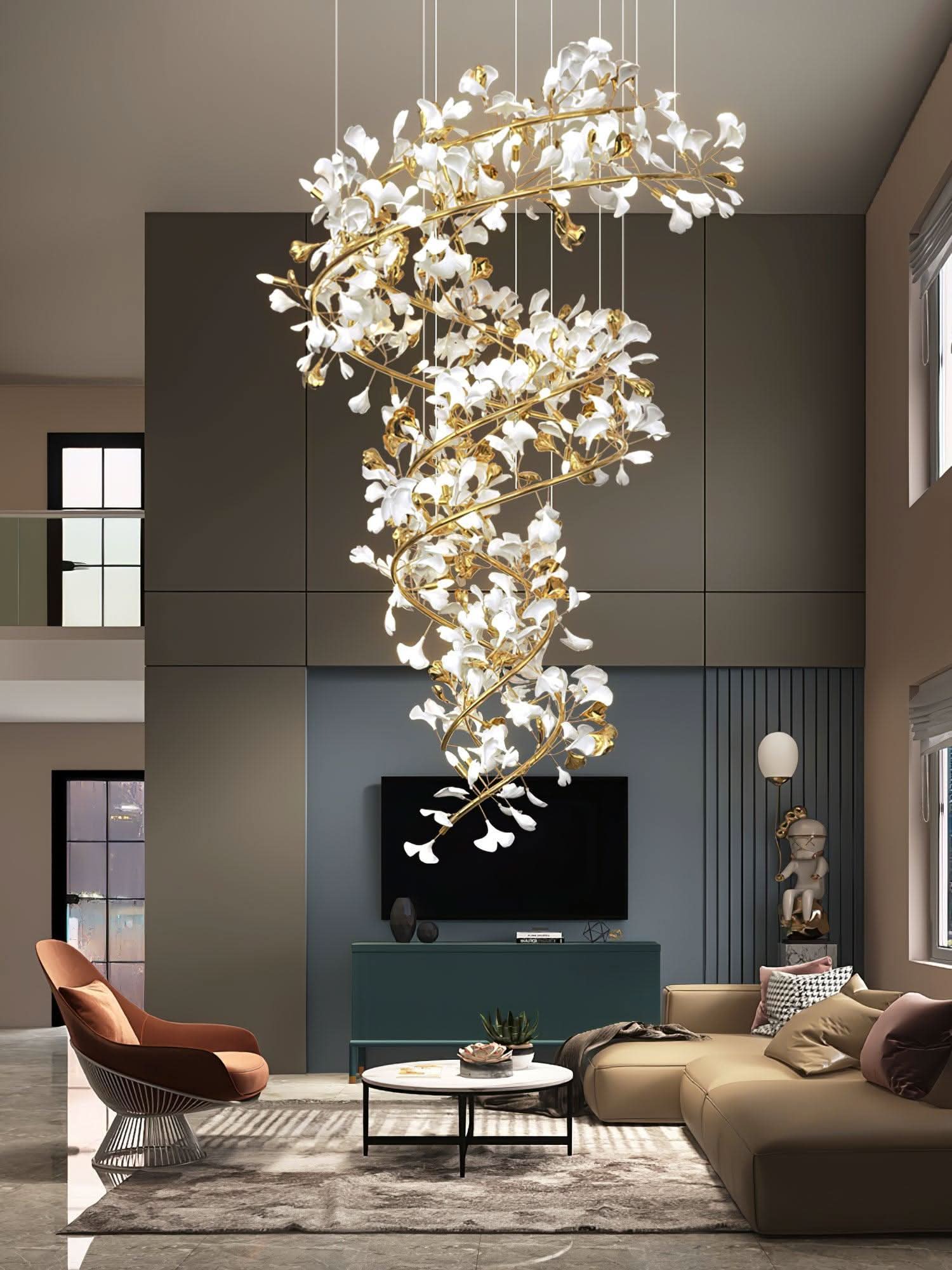 Gingko Chandelier Style Q - Luxehomezone