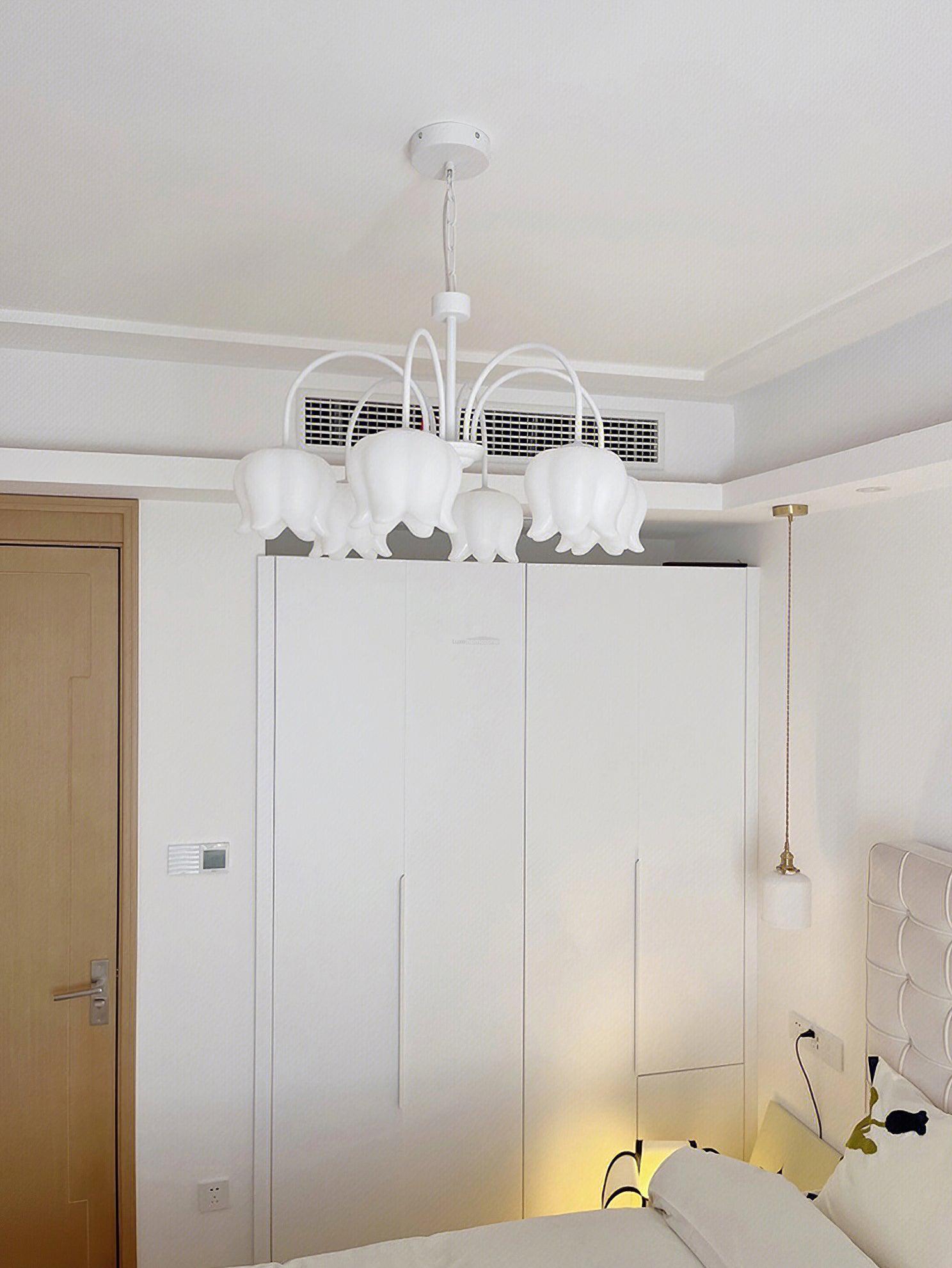 Curved Chandelier 24'' 26'' 32'' - Luxehomezone