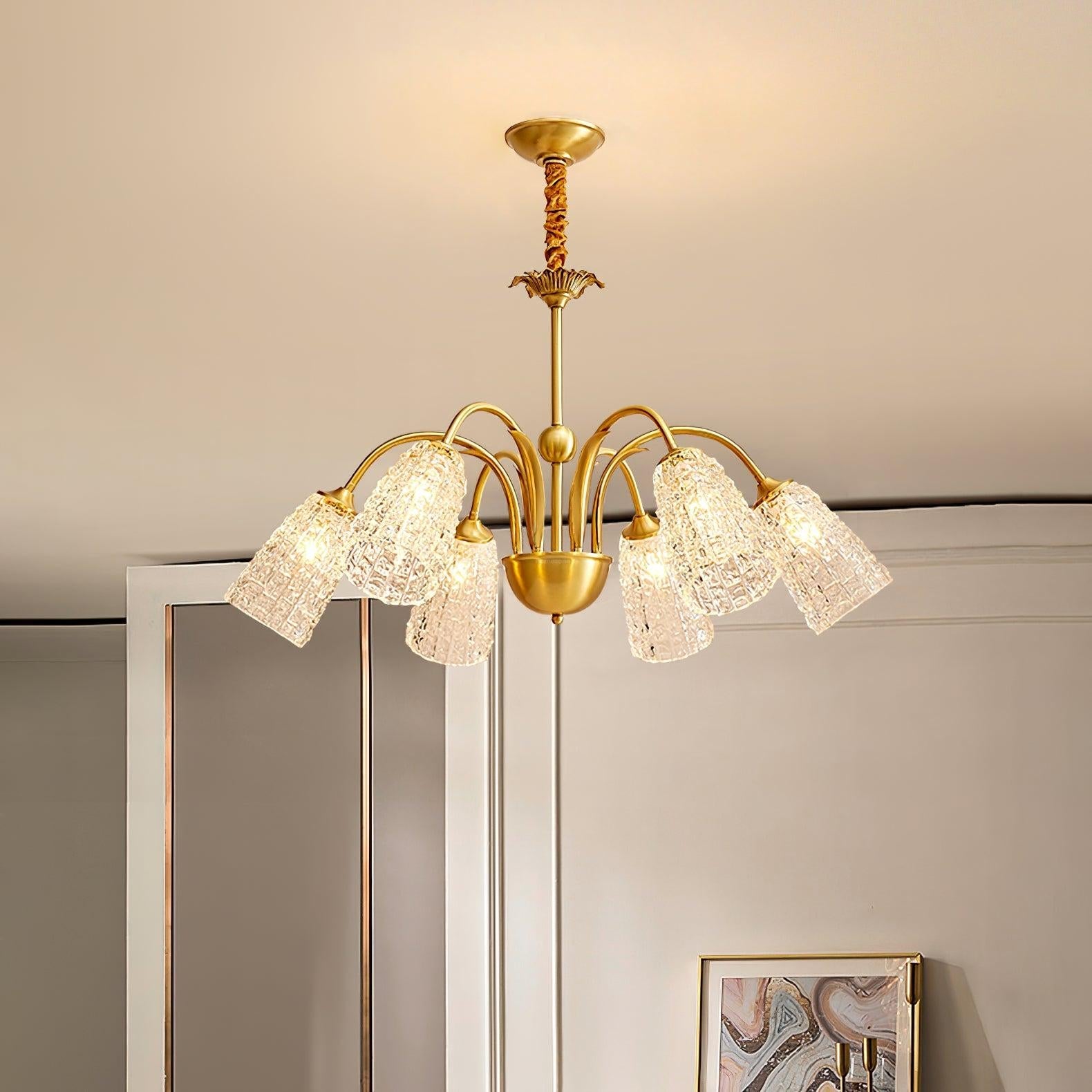 Nikoll Chandelier with 4/5/6/8/10 heads - Zahara-1-Luxehomezone