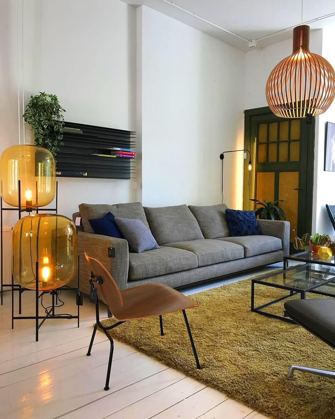 Oda Floor lamp ∅ 18.9″ - Luxehomezone