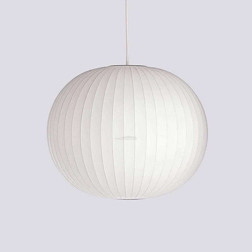 Bubble Pendant Light with Artificial Silk Lampshade - Luxehomezone