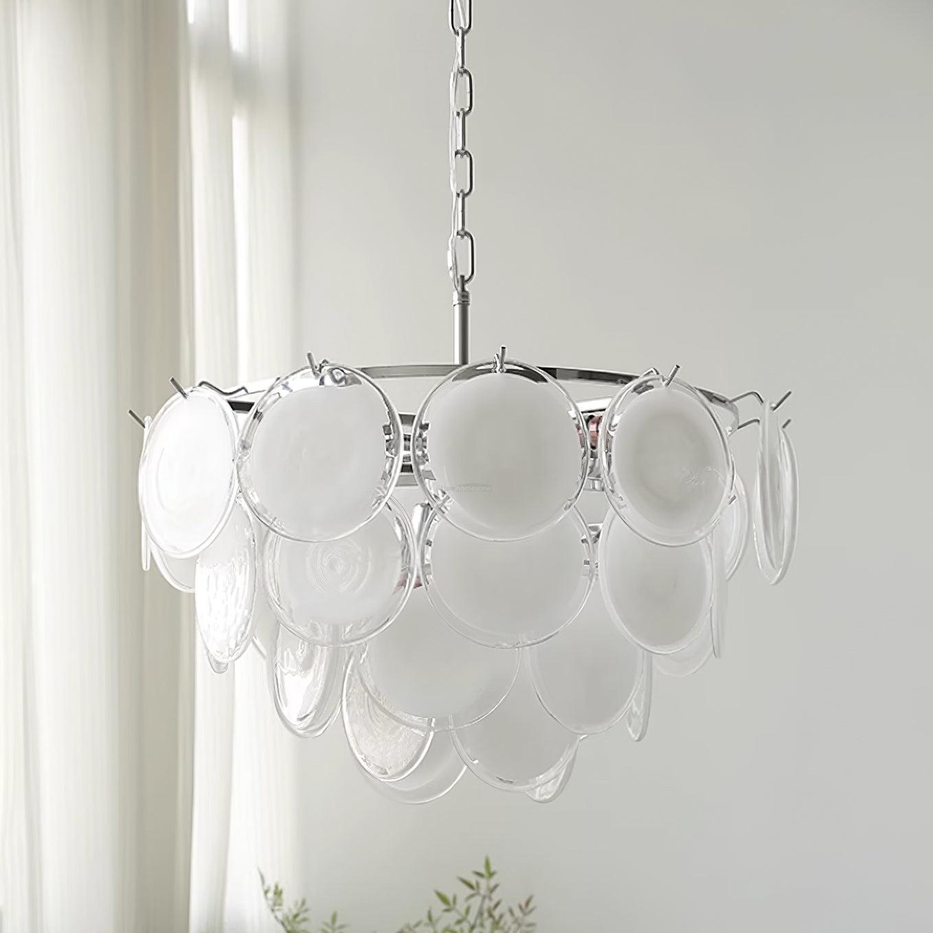 Bettina Murano Chandelier  ∅ 19.6″ - Cylinder-1-Luxehomezone