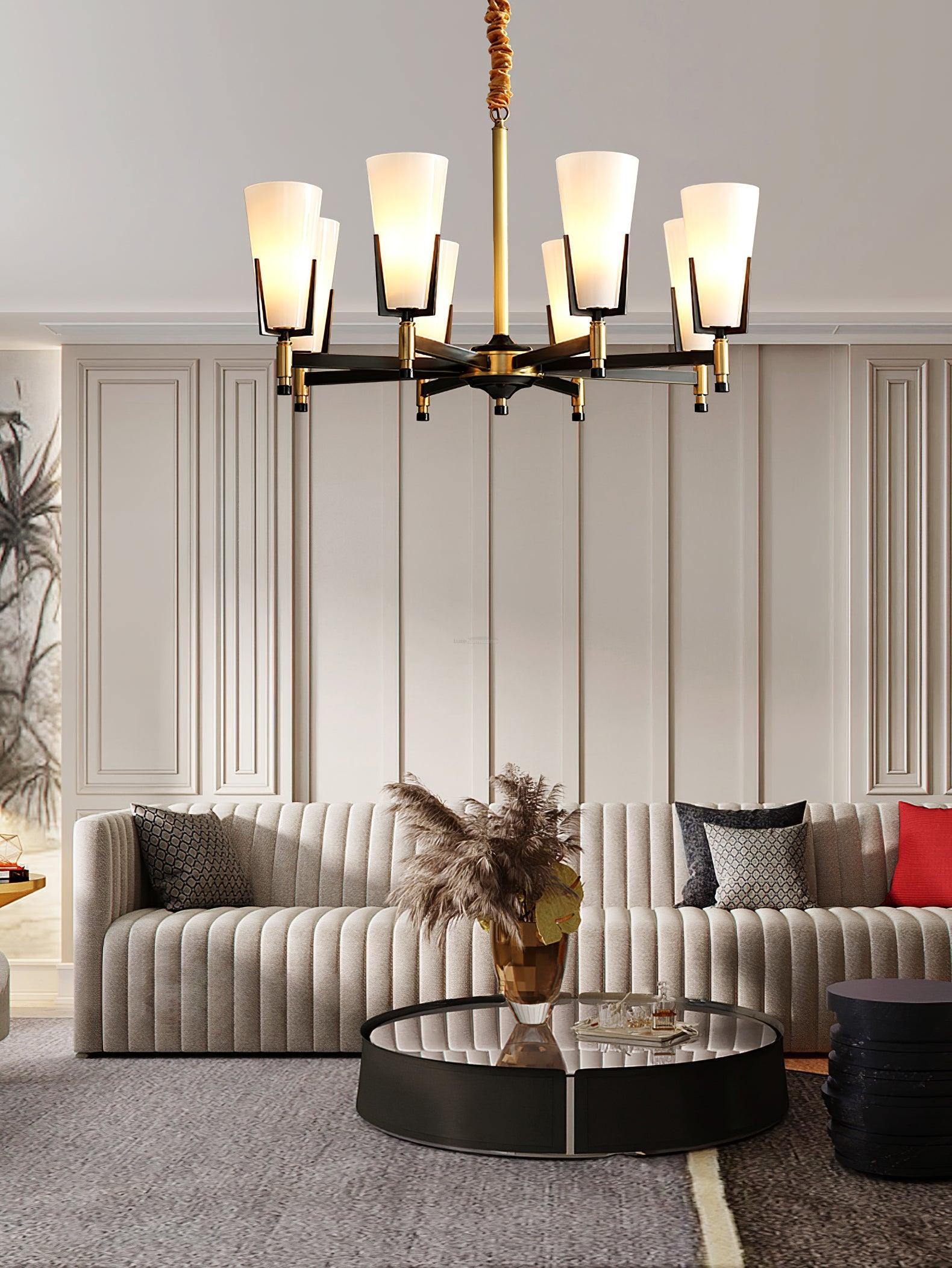Upton Chandelier Φ 25.6″ - Lucency-1-Luxehomezone