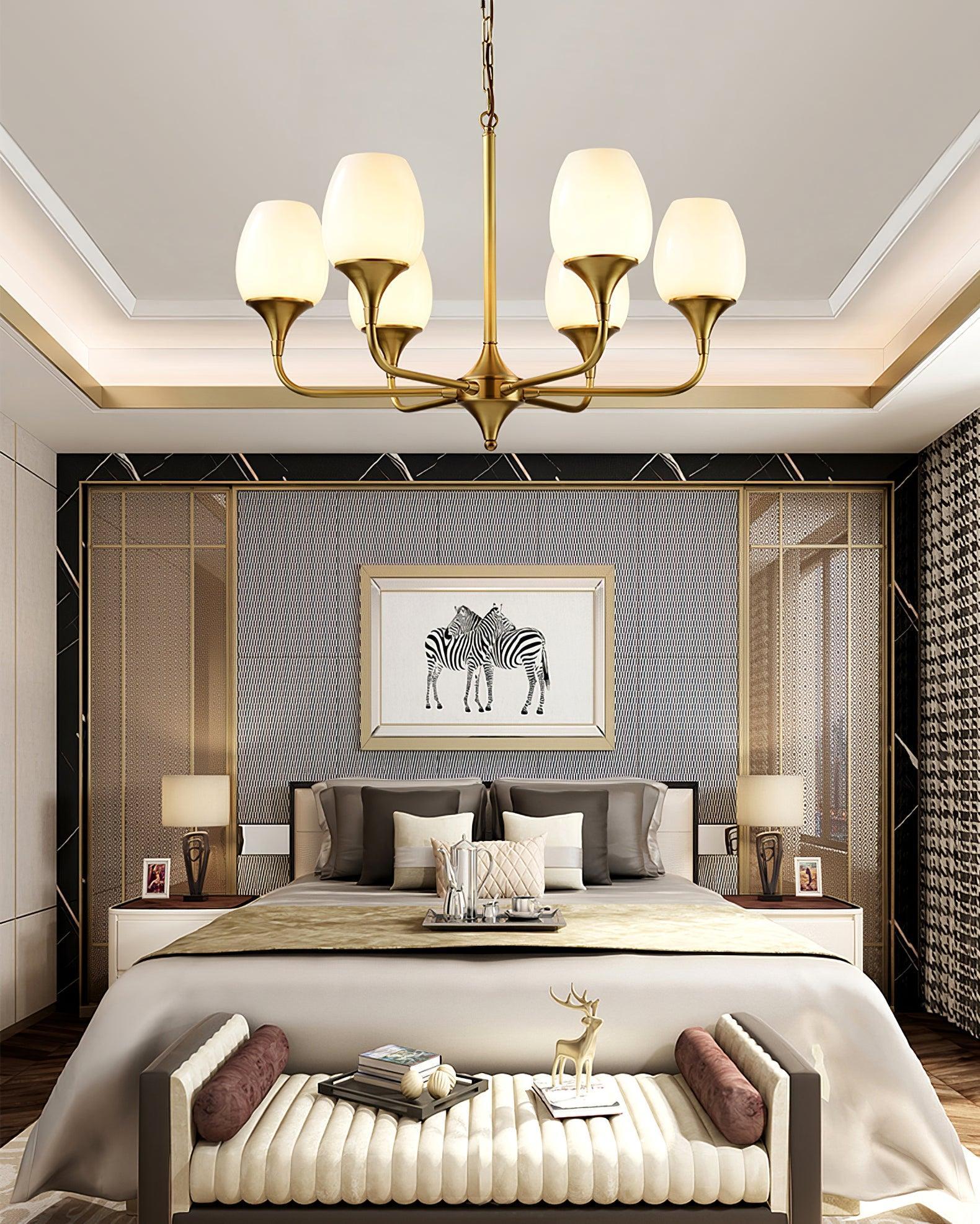 Charlie Chandelier ∅ 29.9″ - Bend-1-Luxehomezone
