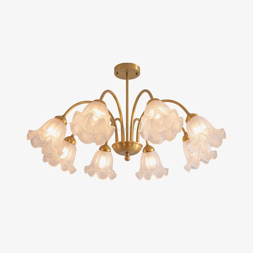 Lily Chandelier ∅ 21.7″ ~31.5'' - Luxehomezone