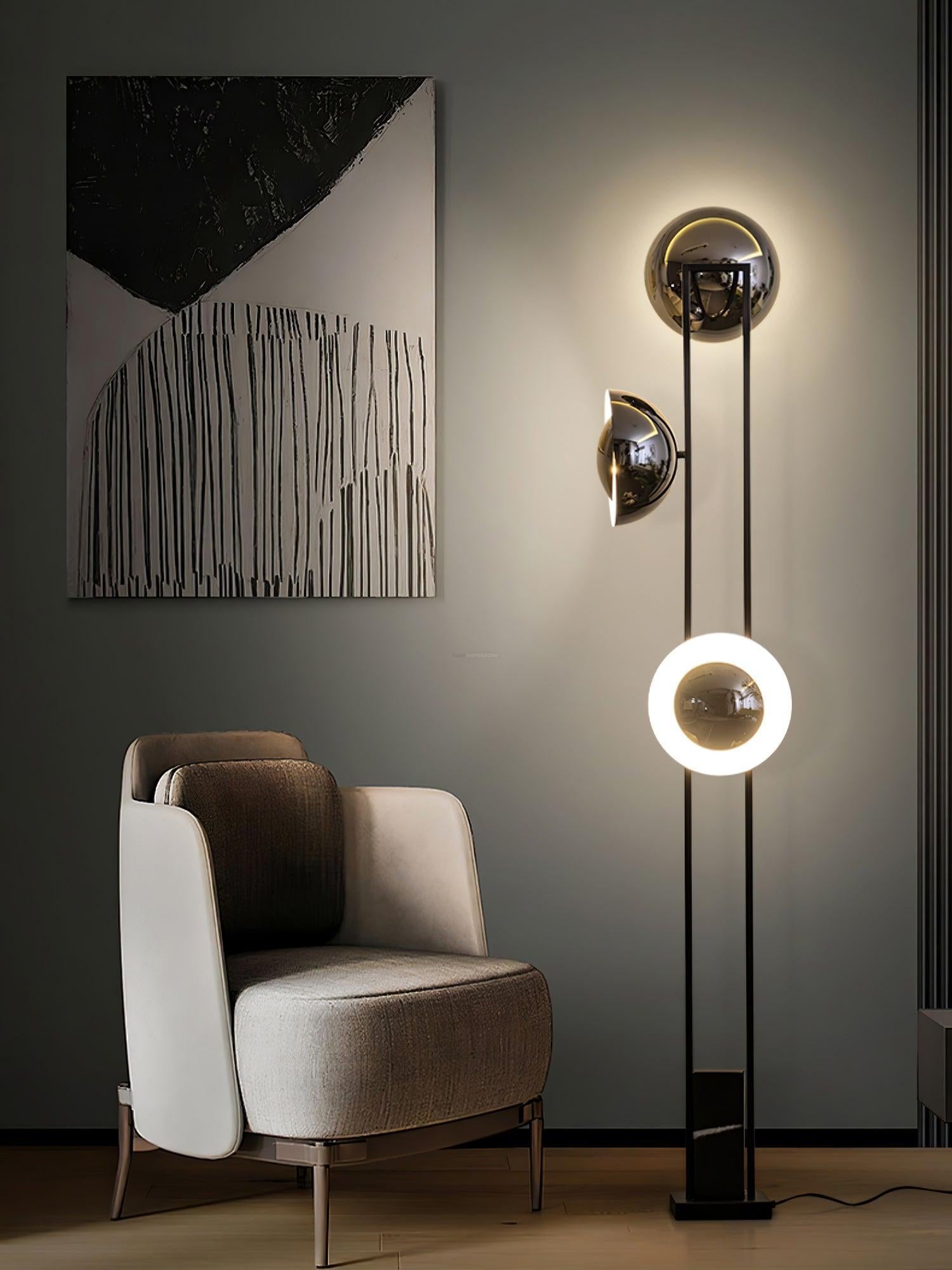 O3 Floor Lamp W 11.4″ - Pillar-1-Luxehomezone