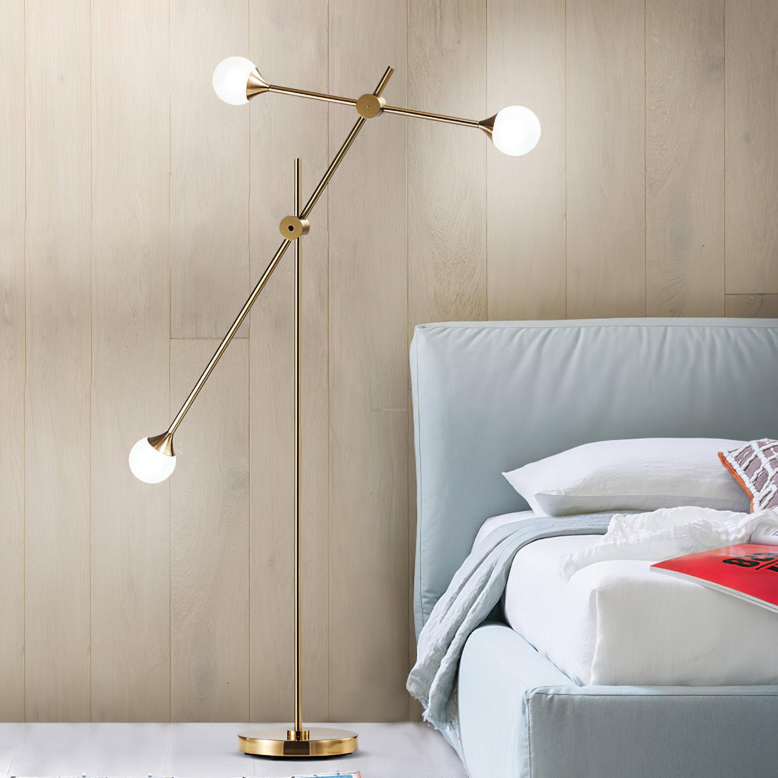Kemi Floor Lamp ∅ 47.2″ - Flexible-1-Luxehomezone