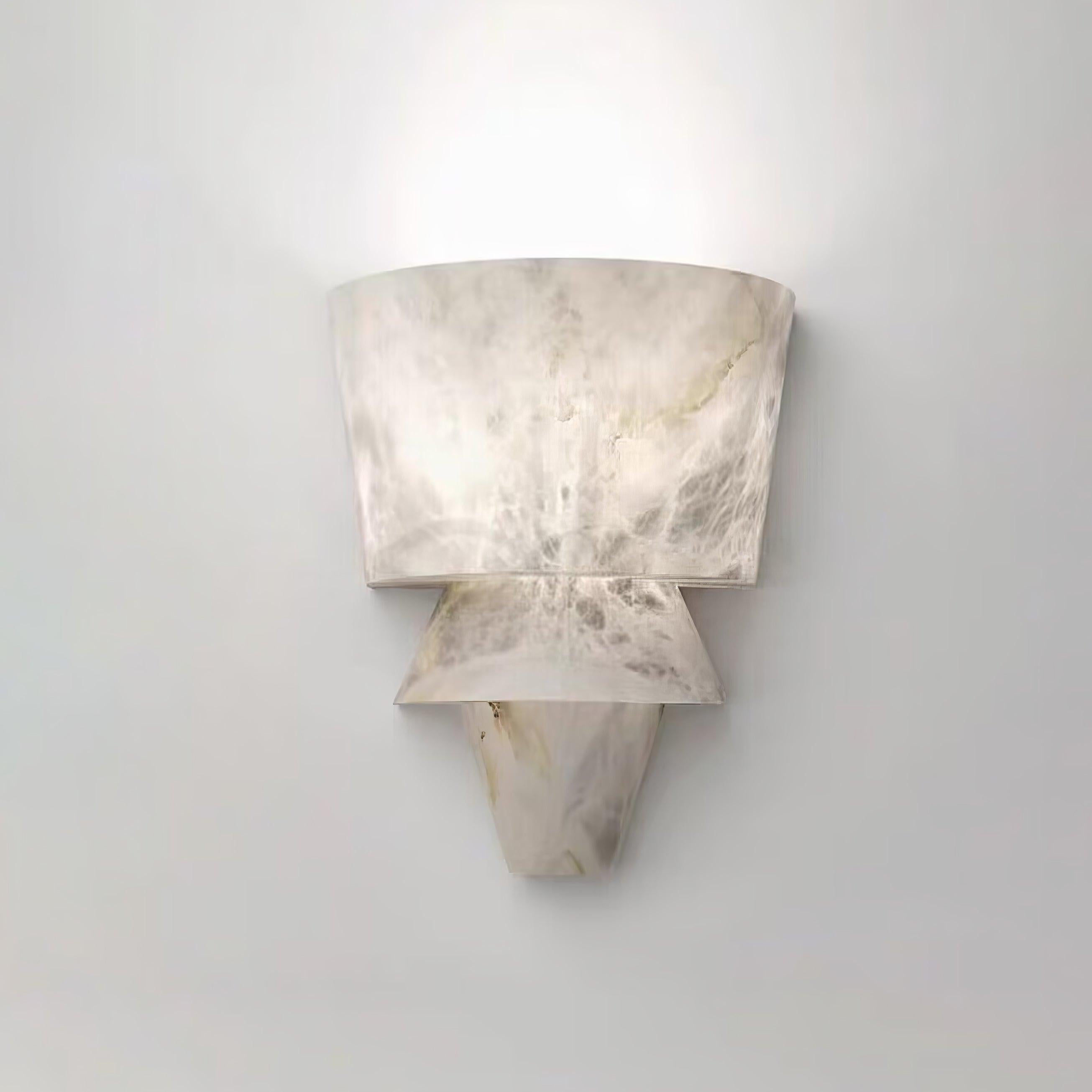 Laboratory Wall Sconce - Alabaster, Alabaster Wall Lamp-1-Luxehomezone