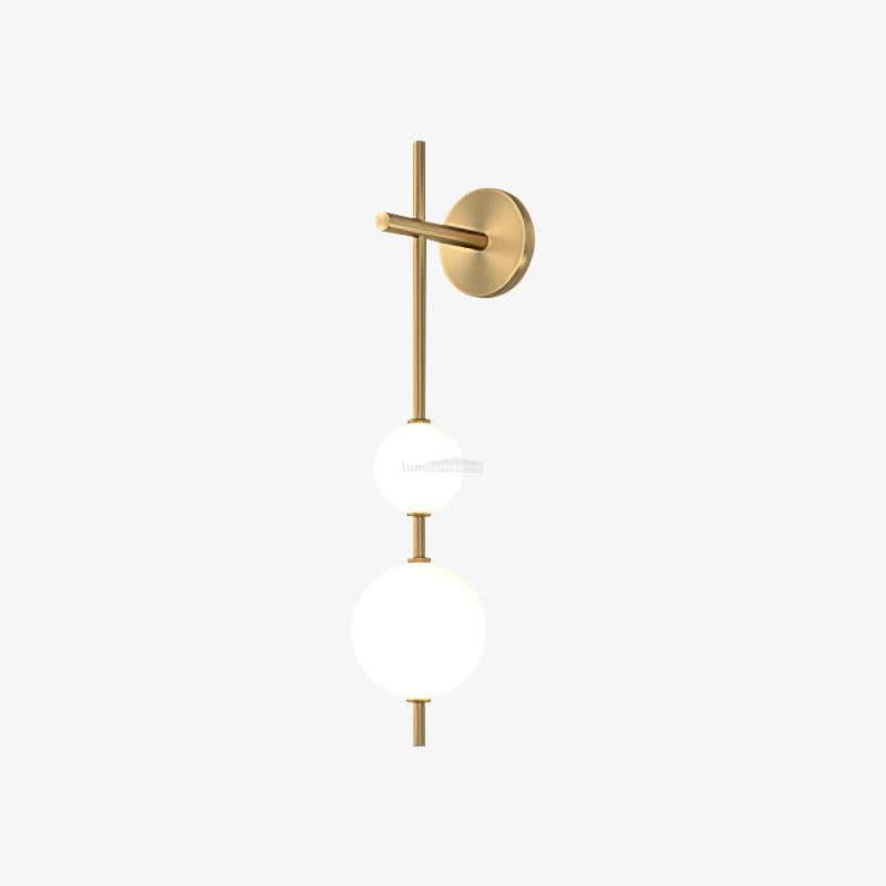 Vertical Globe Wall Sconce - Luxehomezone