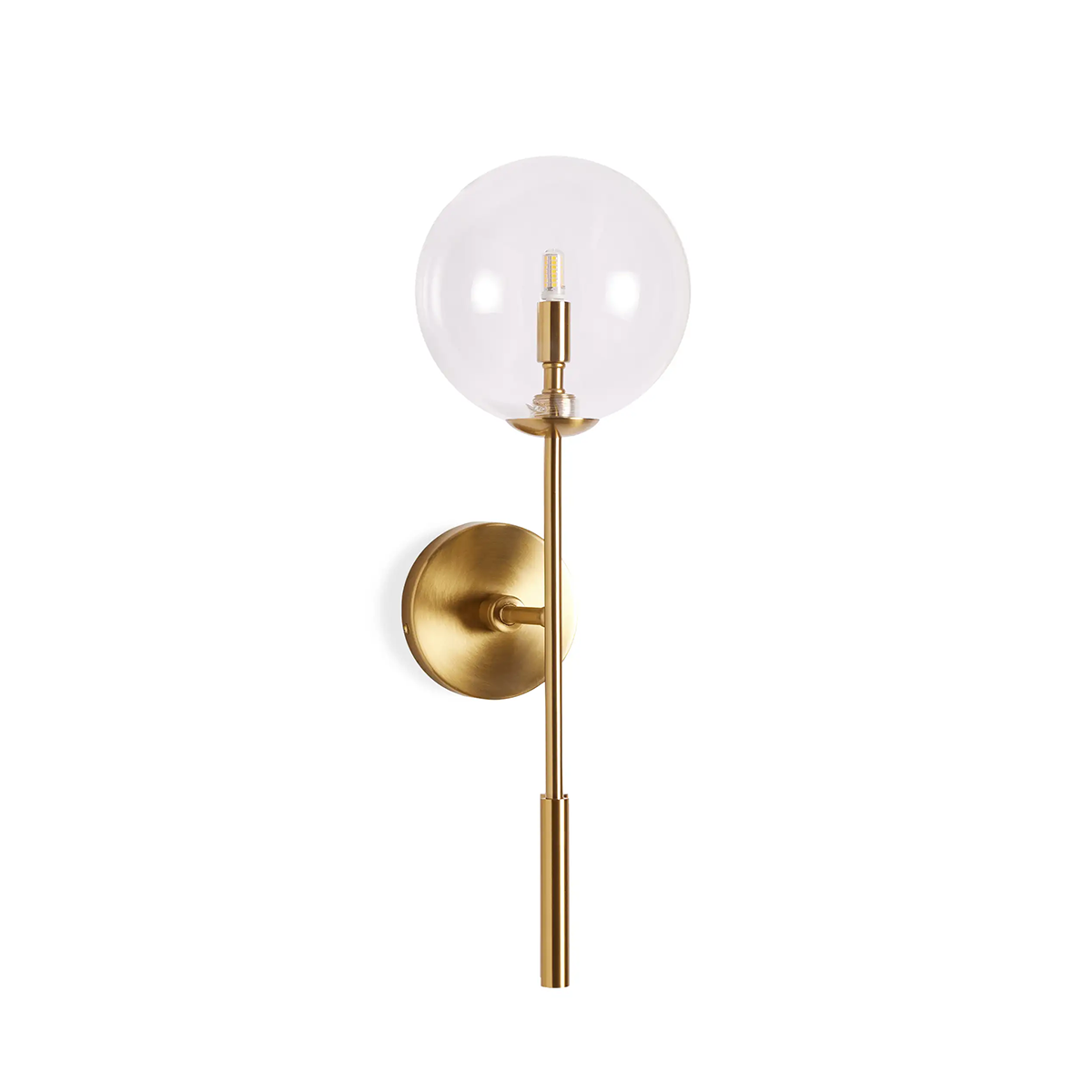 Moder Apollo Glass Ball Wall Sconce - All Products, Moder Apollo Series, Wall Sconce- Wall Sconce1-Luxehomezone