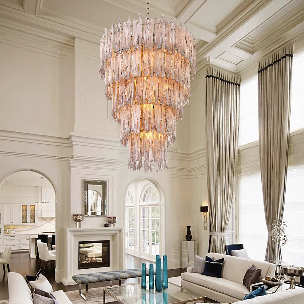 Saint Roch Modern Glass Chandelier
