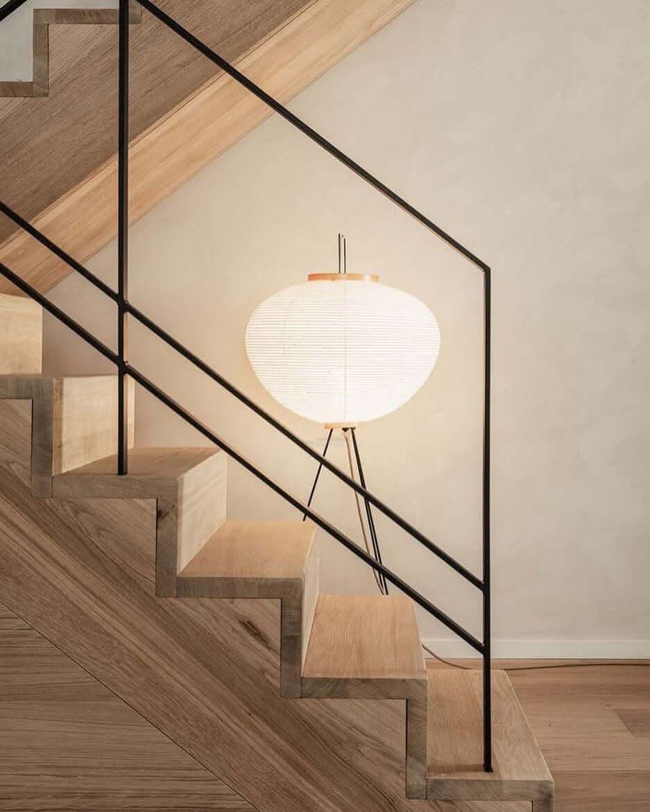 Akari Paper Floor Lamp - Luxehomezone