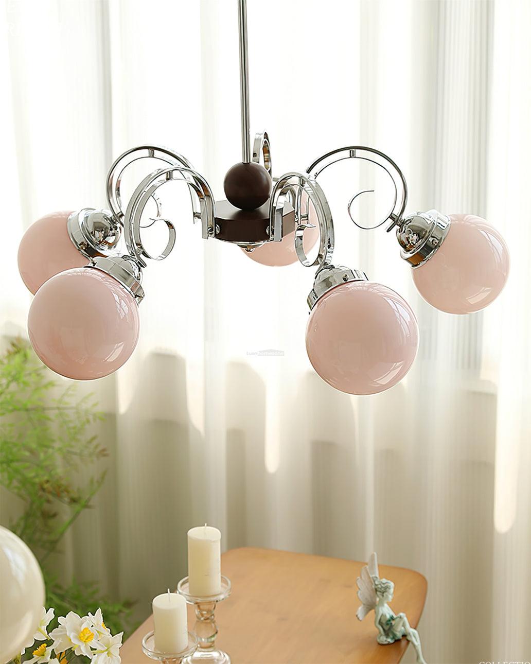 Kotter Cream Chandelier with 3/5 heads - Bend-1-Luxehomezone