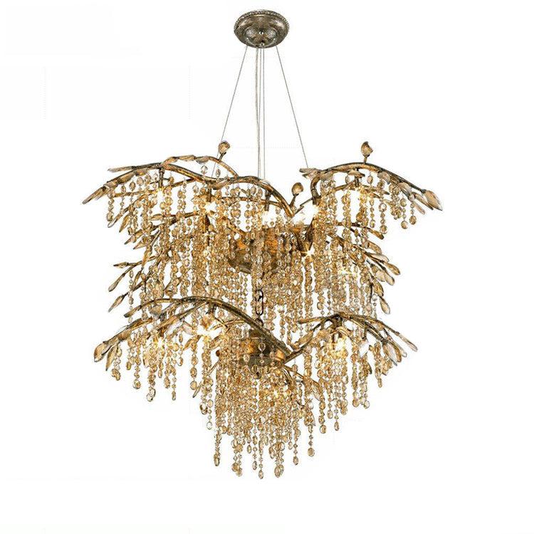 Autumn Twilight Round/Linear Chandelier - Branch-1-Luxehomezone