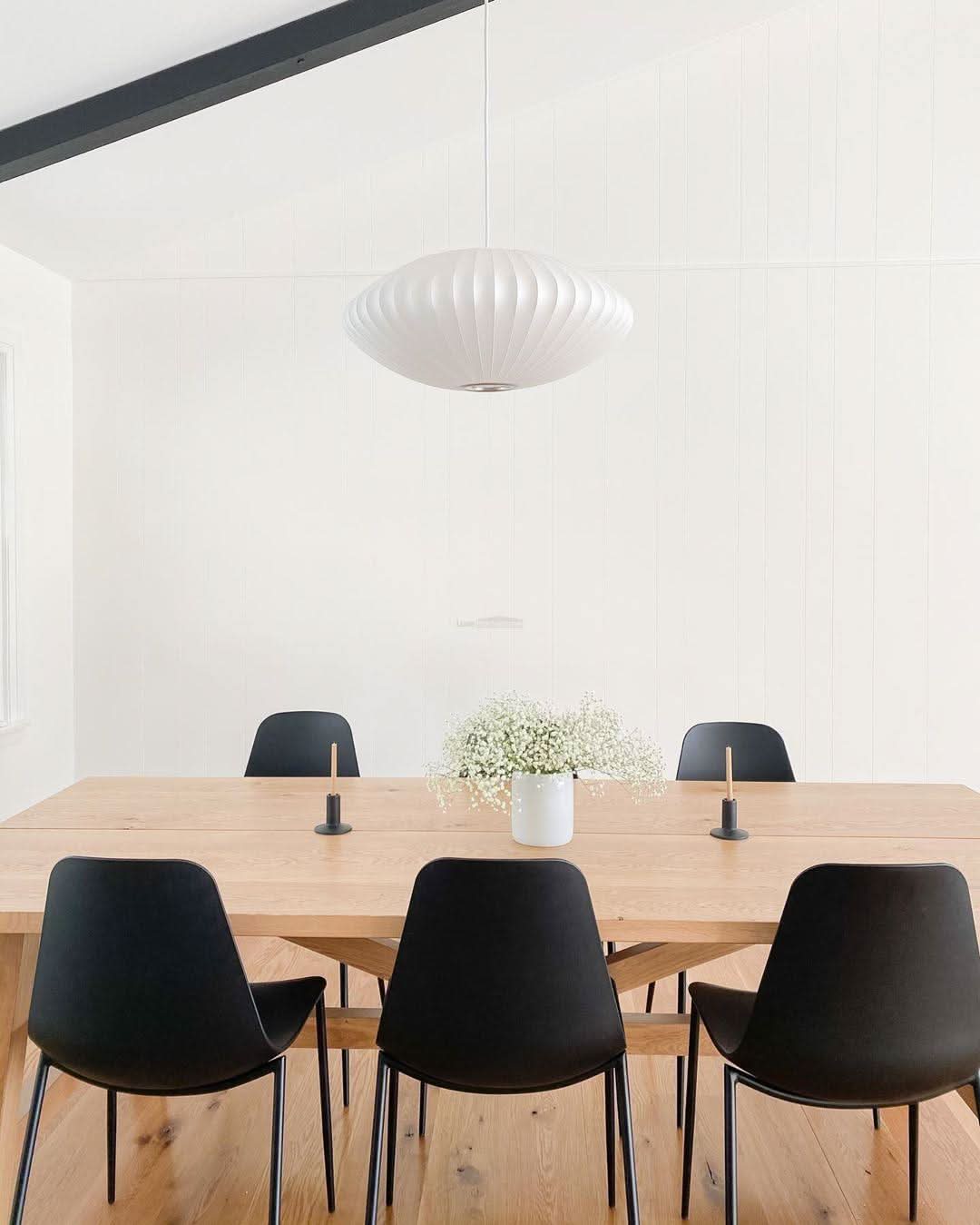 Bubble Pendant Light with Artificial Silk Lampshade - Luxehomezone
