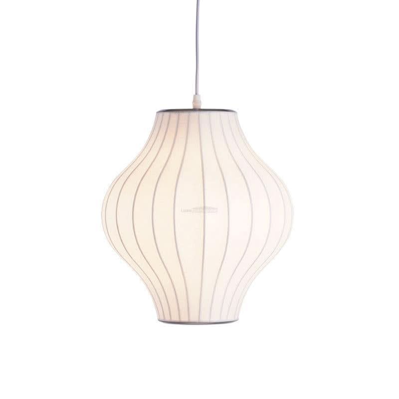 Bubble Pendant Light with Artificial Silk Lampshade - Luxehomezone