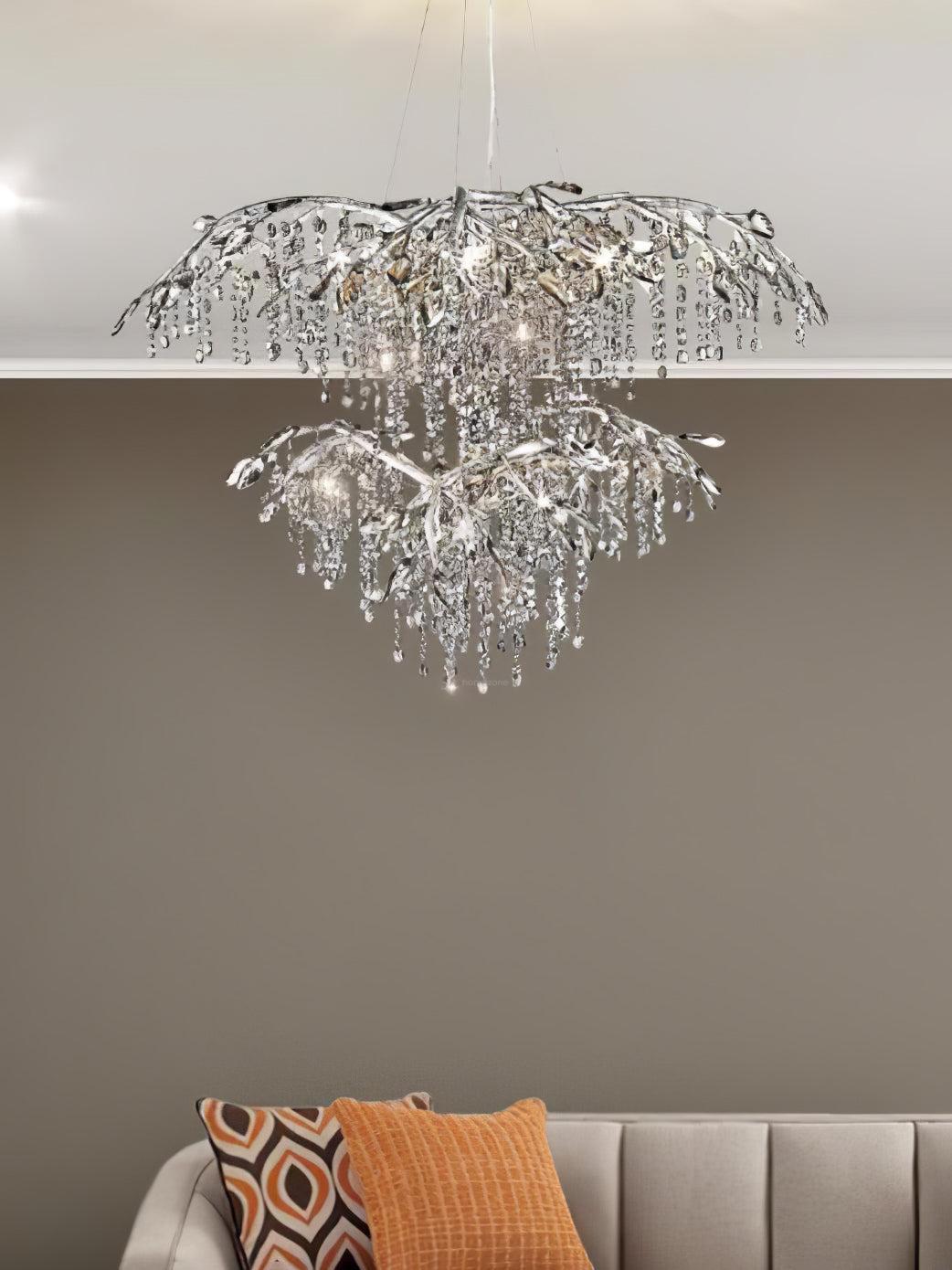 Autumn Twilight Round/Linear Chandelier - Branch-1-Luxehomezone