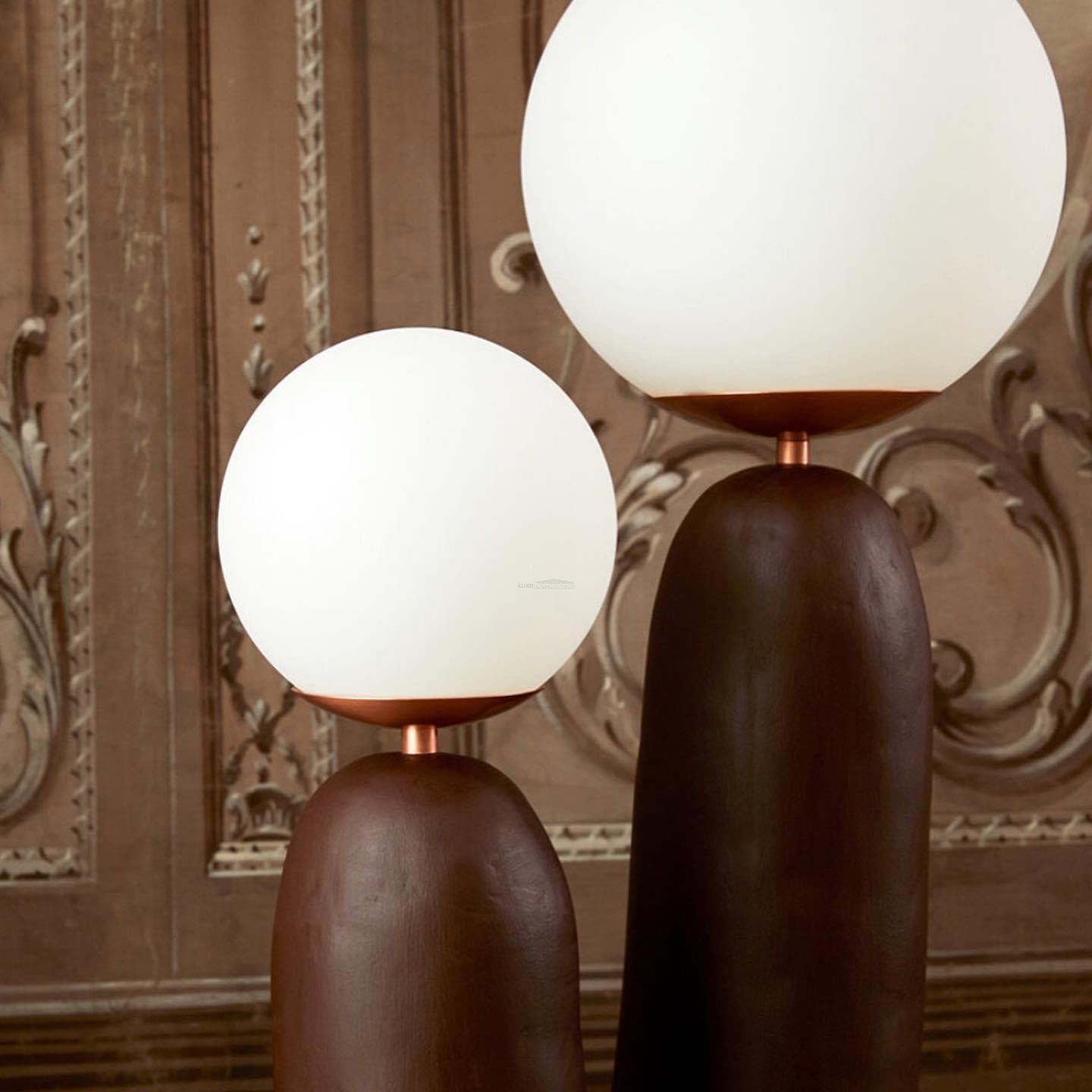 Oo Ceramics Table Lamp ∅ 22.4″ - Candy-1-Luxehomezone