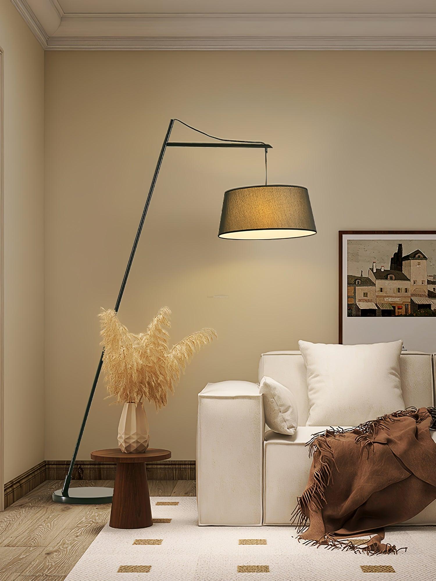Arturo Floor Lamp  L 47.2″ - Drapery-1-Luxehomezone