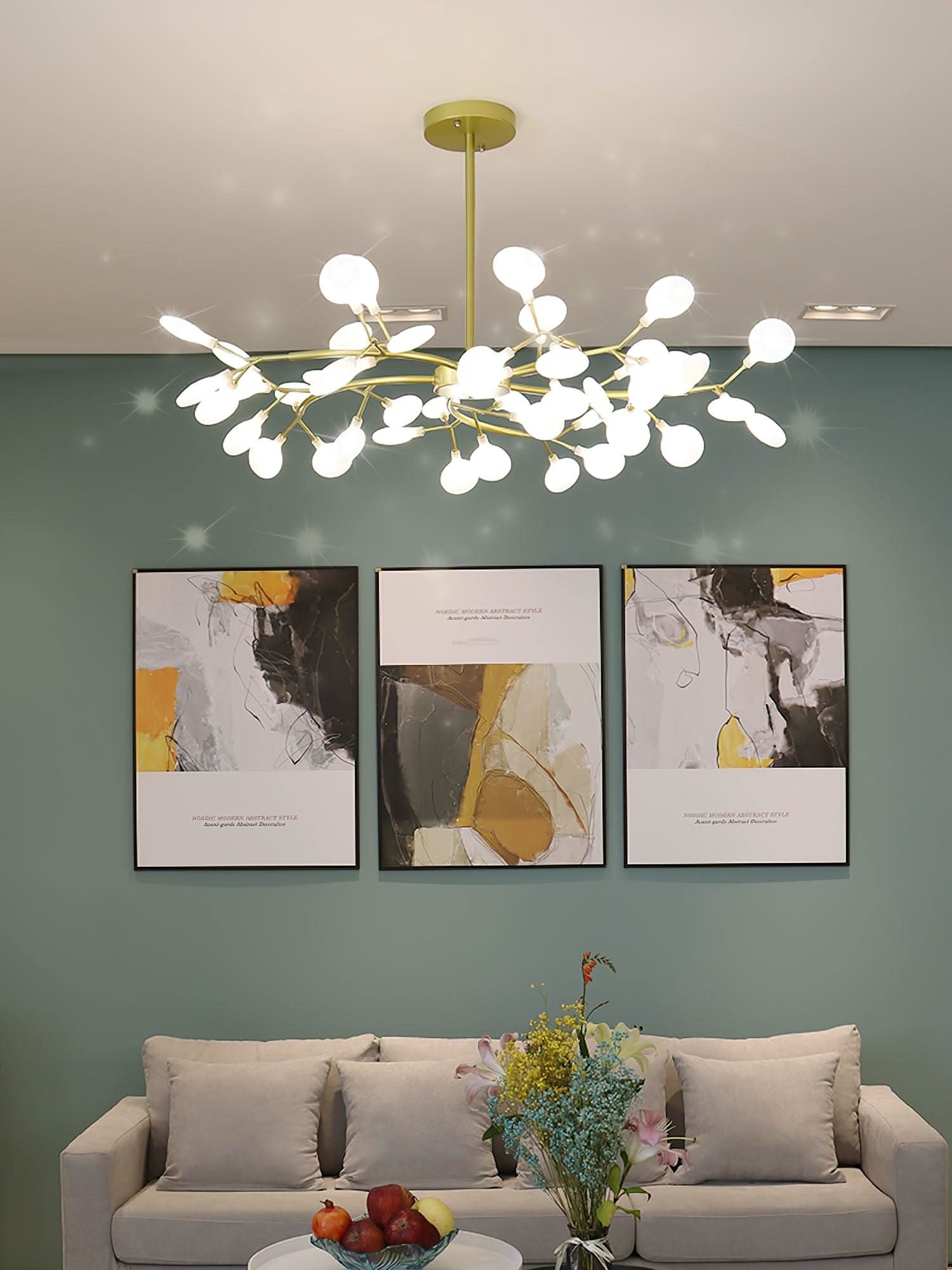 LED Firefly Sputnik Chandelier - Luxehomezone