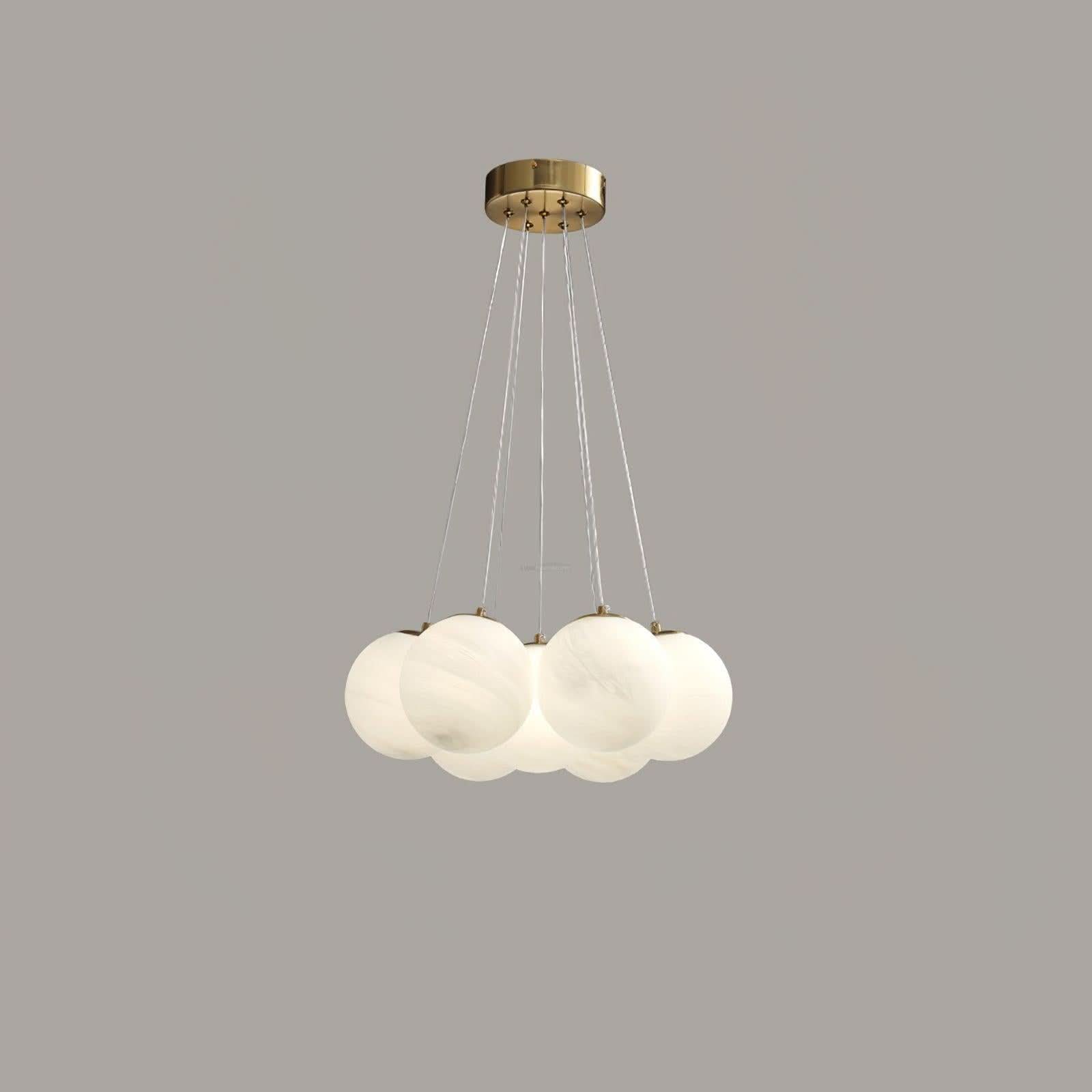 Glass Cluster Chandelier with 7/13/19 heads - Luxehomezone