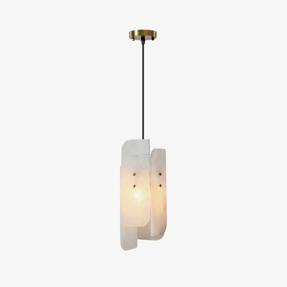 Megalith Alabaster Mini  Pendant Light - Alabaster, Alabaster Pendant-1-Luxehomezone