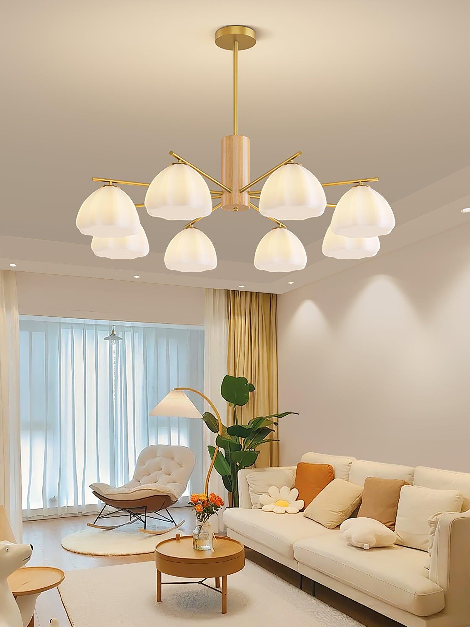 Little Clouds Round/Linear Chandelier - Zahara-1-Luxehomezone