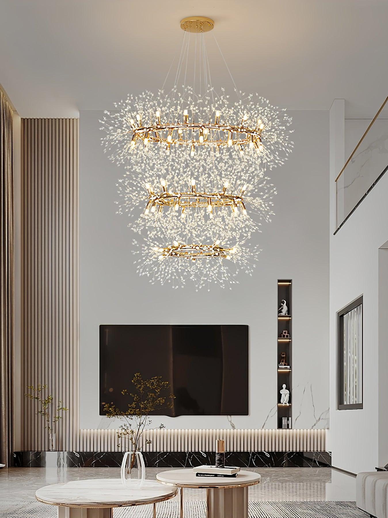 Dandelion Chandelier Bloom - Urchin-1-Luxehomezone