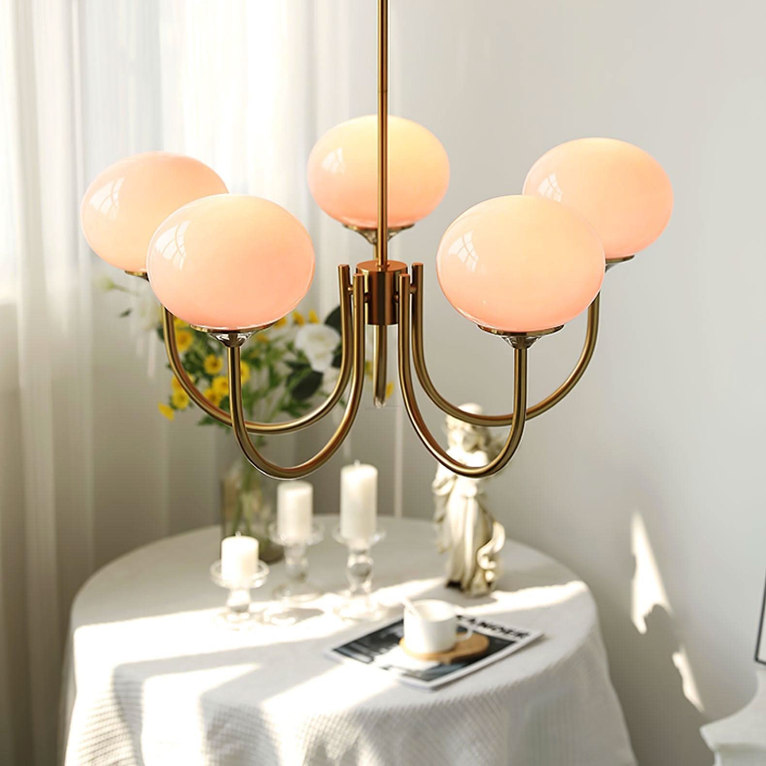Marshmallow Chandelier 18''  26'' - Luxehomezone