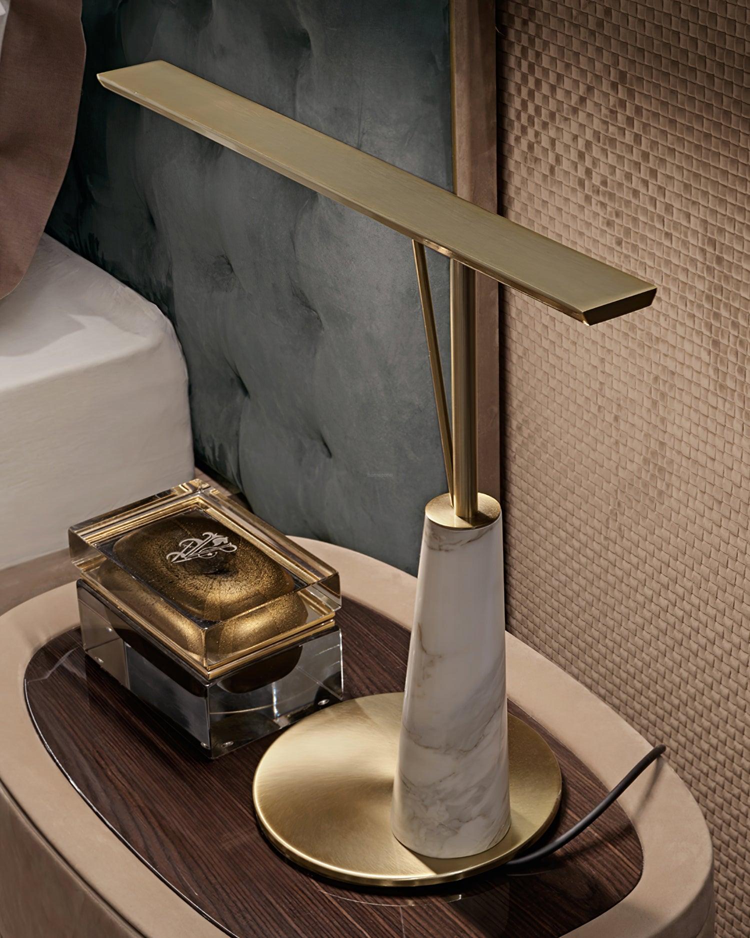 Jasper Table Lamp  ∅ 19.6″ - Alabaster-1-Luxehomezone