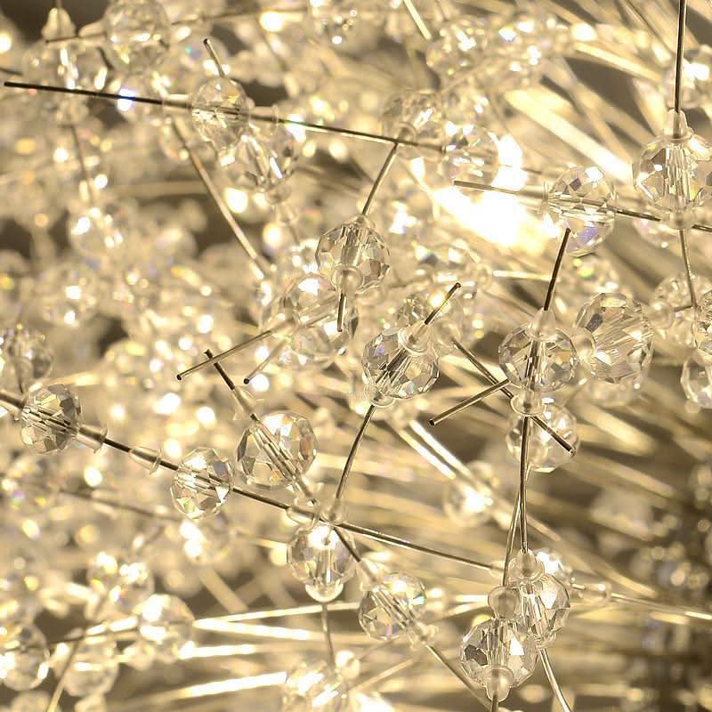 Crystal Dandelion Chandelier with 9/12/16 heads - Luxehomezone