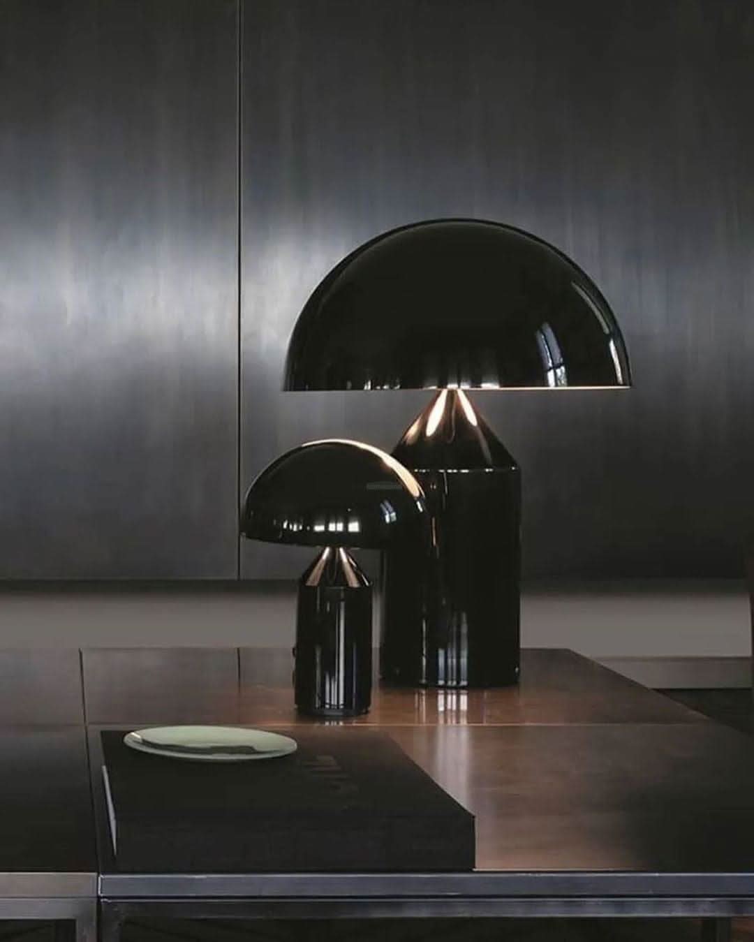 Atollo Metal Table Lamp ∅ 9.8″ - Luxehomezone
